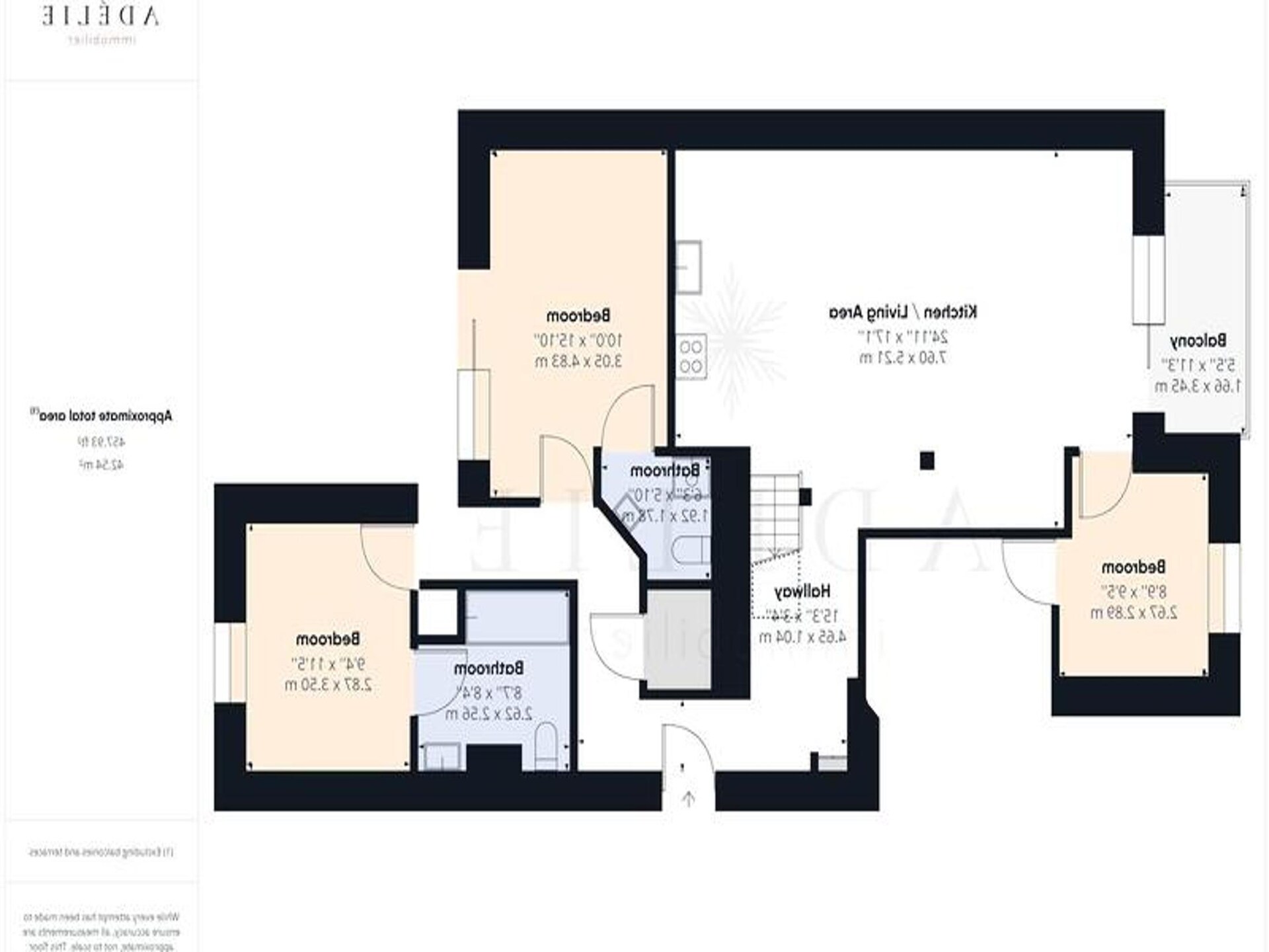 Ruim 10-persoons appartement in Montvalezan, 150m van de skilift - foto 14