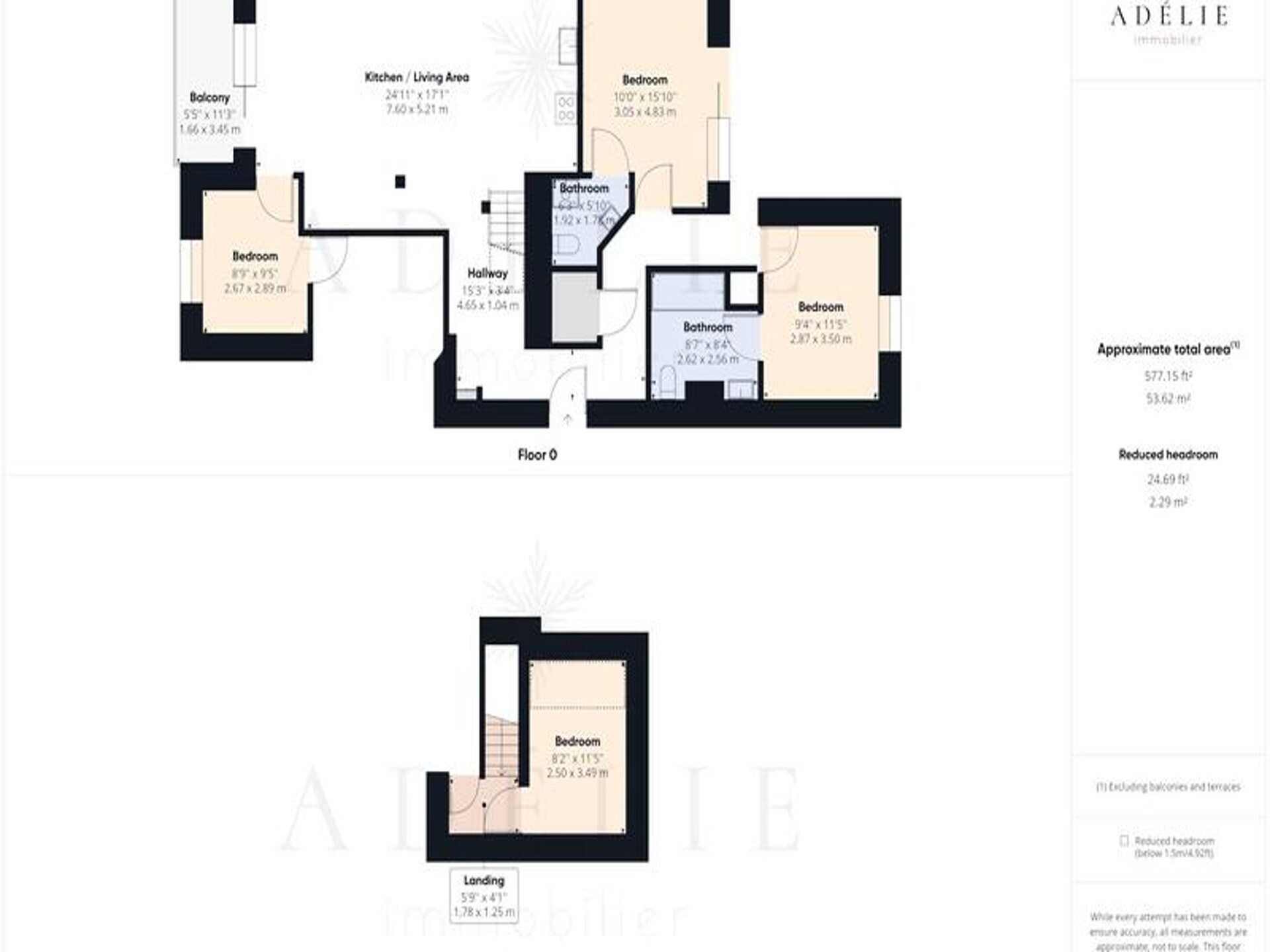 Ruim 10-persoons appartement in Montvalezan, 150m van de skilift - foto 16