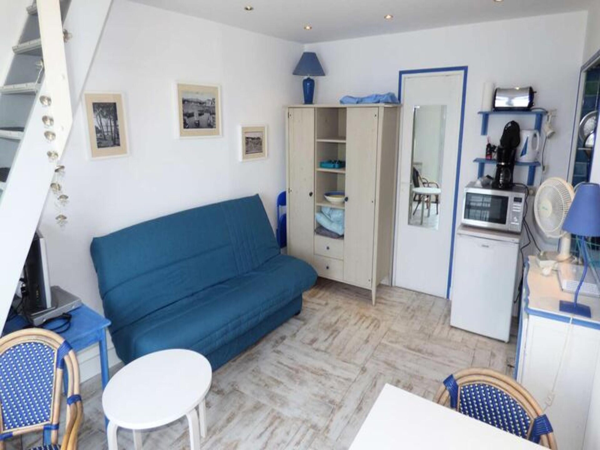 Studio met zeezicht en strand op loopafstand in Les Sablettes - foto 1