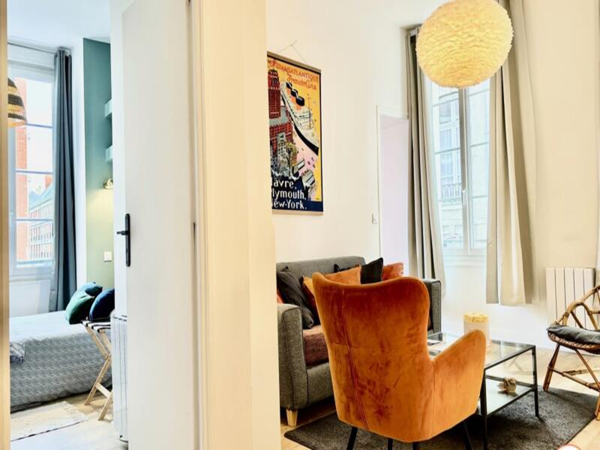 Ruim appartement in historisch hart Le Havre, 6 personen - foto 5