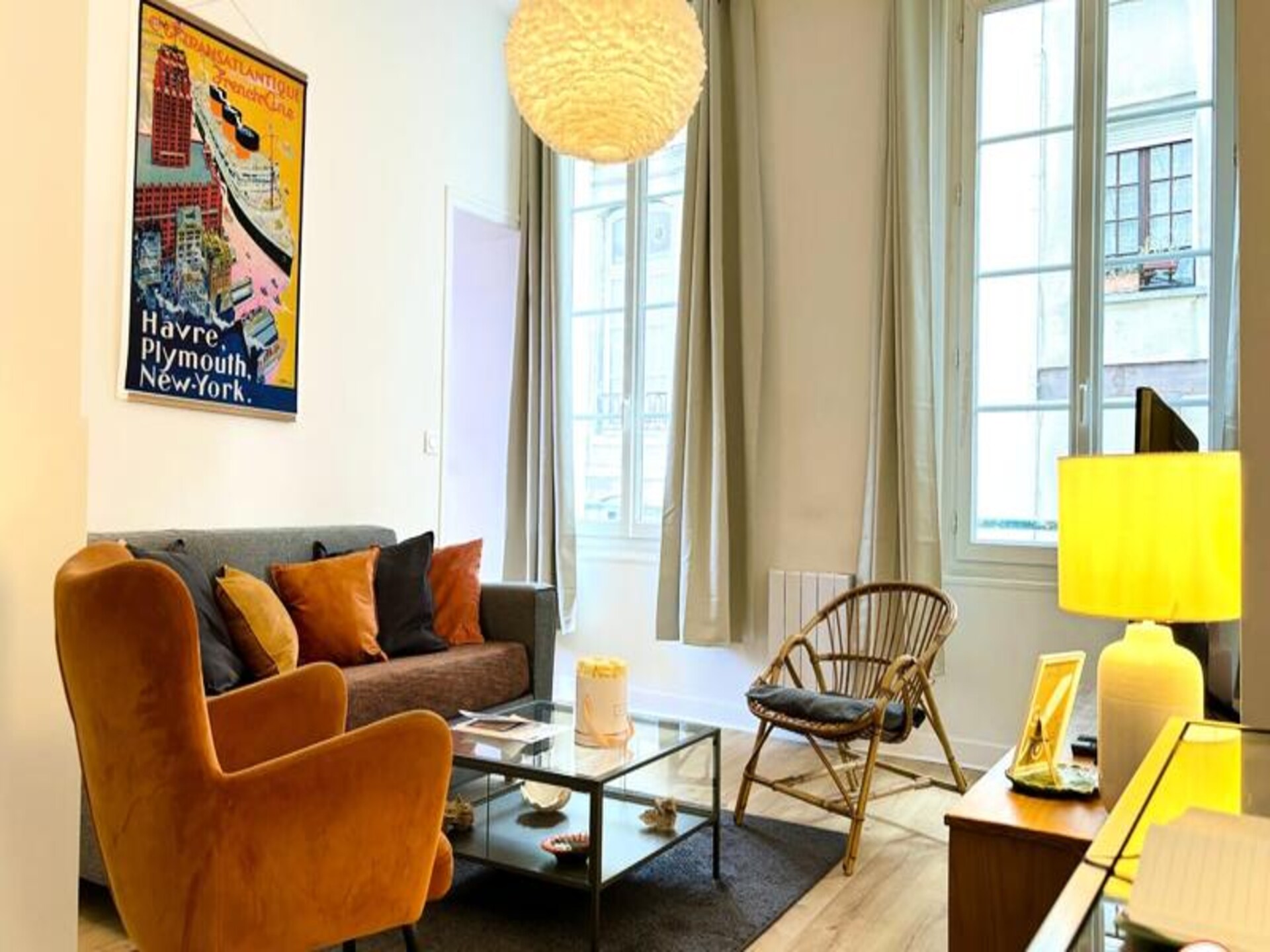 Ruim appartement in historisch hart Le Havre, 6 personen - foto 9