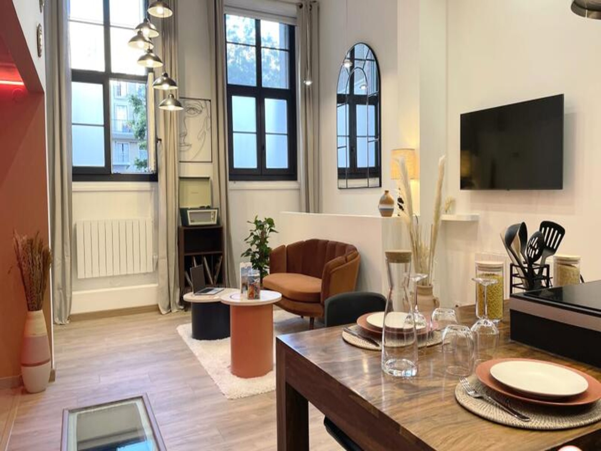 Industriële loft met jacuzzi spa & parkeren in hartje Le Havre - foto 1