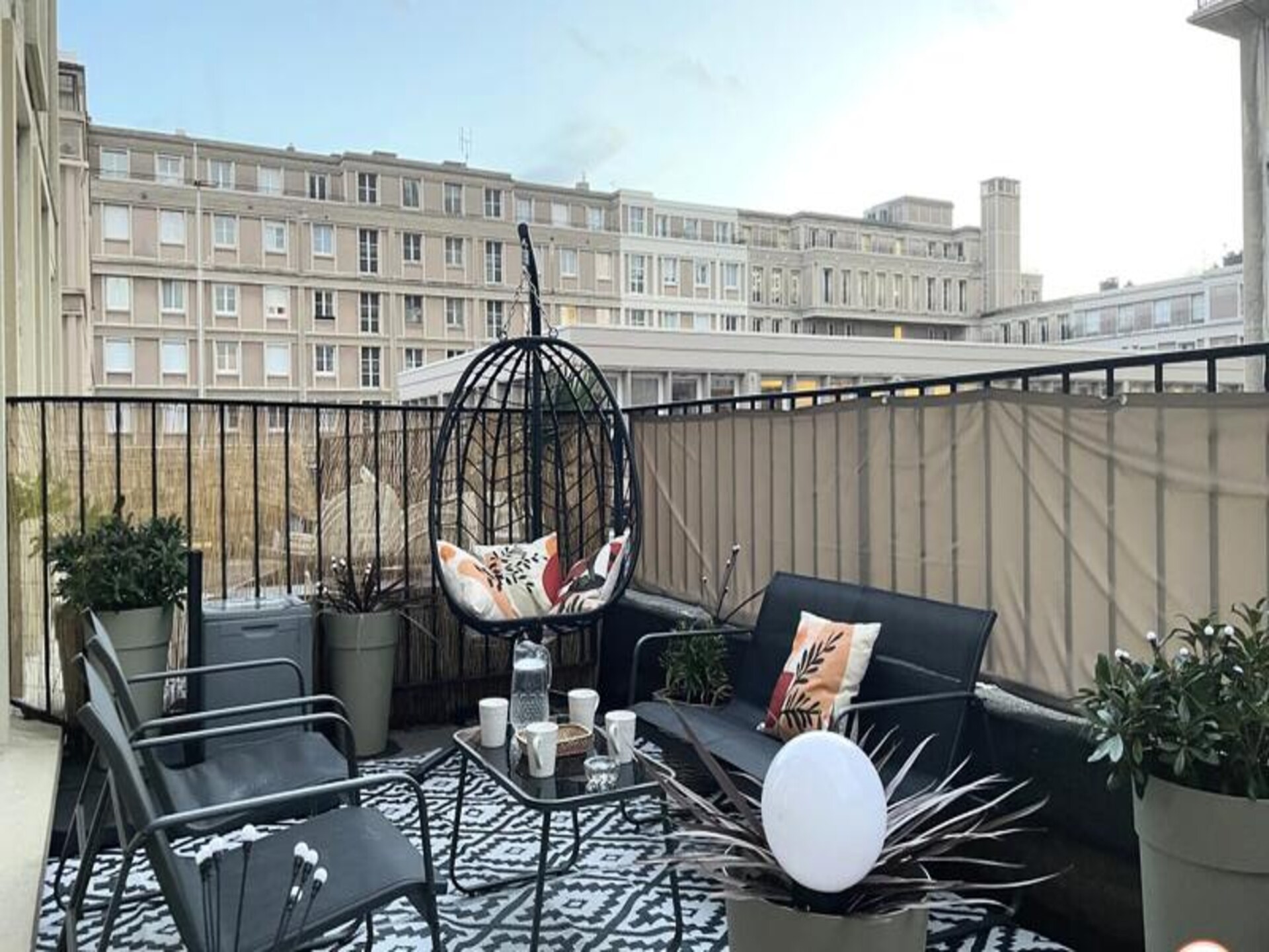 Appartement met terras in Le Havre, vlakbij strand en casino - foto 1