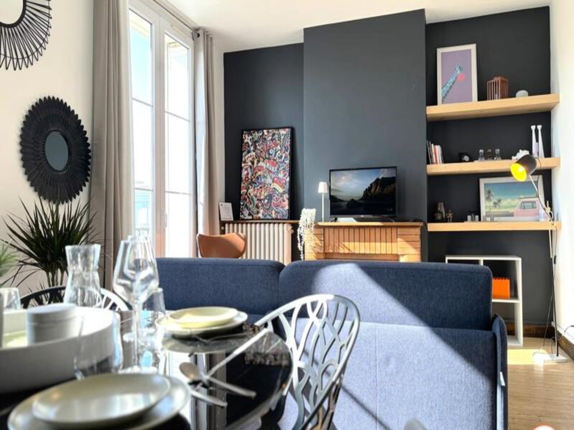 Licht appartement met uitzicht op museum, 200m van strand Le Havre - foto 8