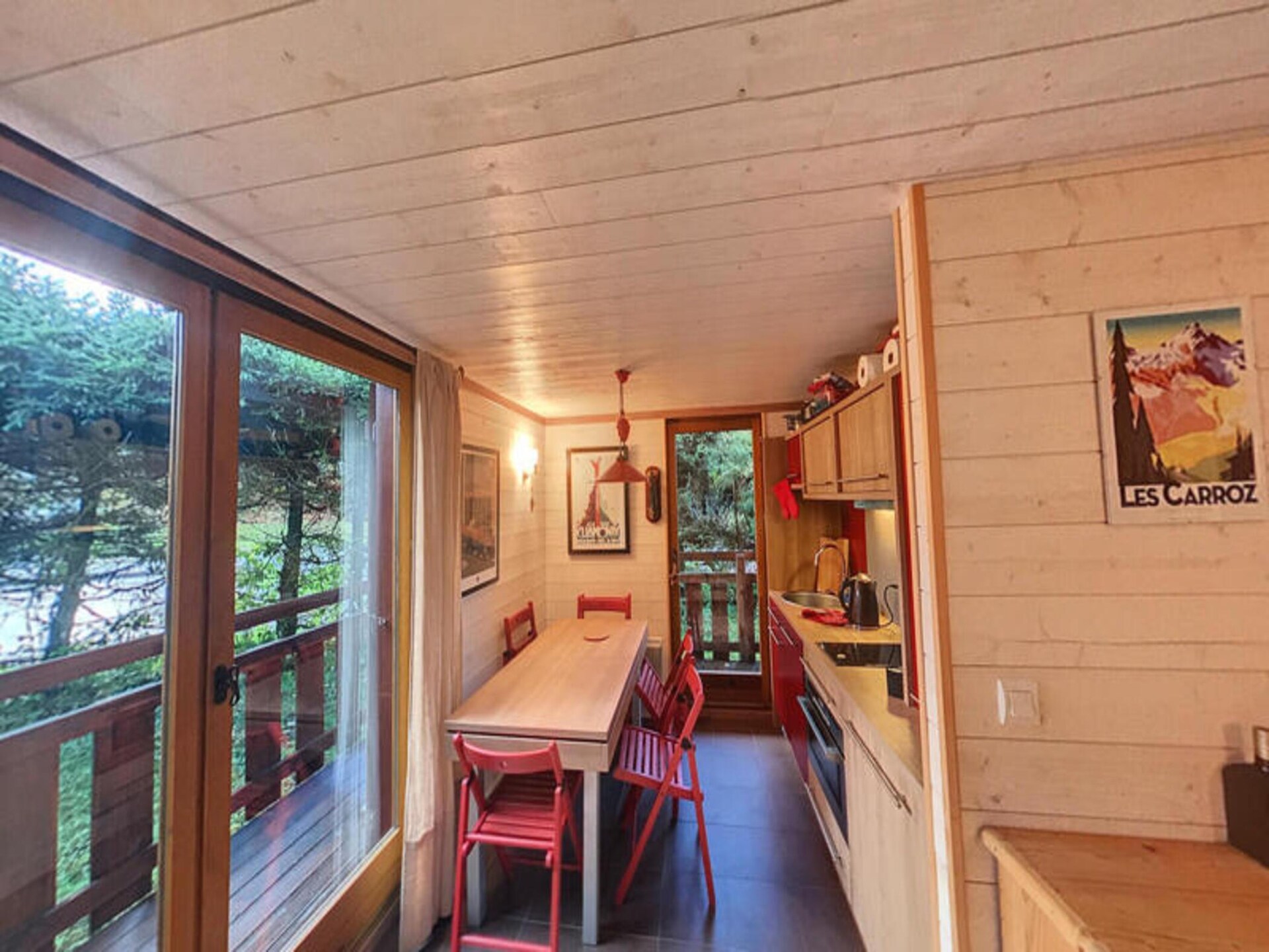 Compact chalet voor 4 personen nabij de pistes in Les Carroz - foto 7
