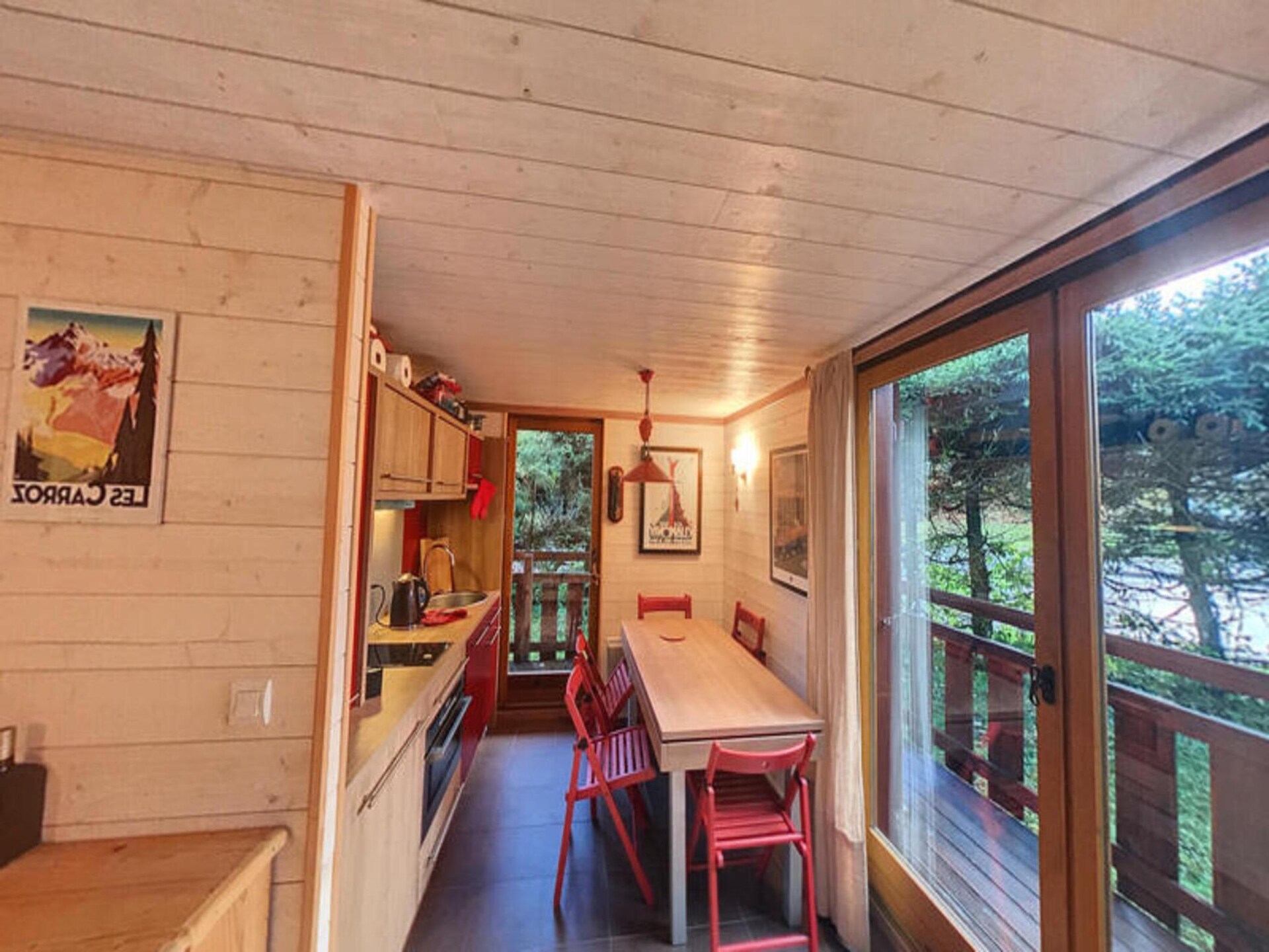Compact chalet voor 4 personen nabij de pistes in Les Carroz - foto 8