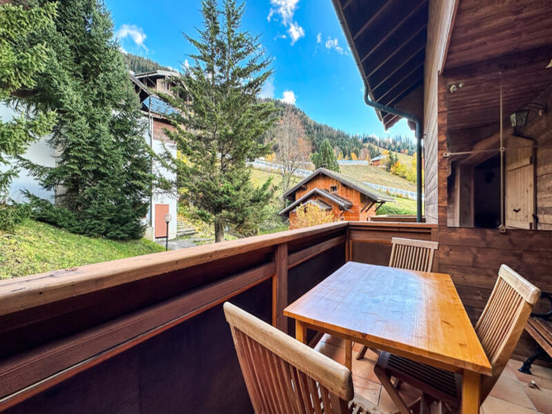 Duplexstudio met balkon en uitzicht, 150m van centrum Les Carroz-d'Arâches - foto 8