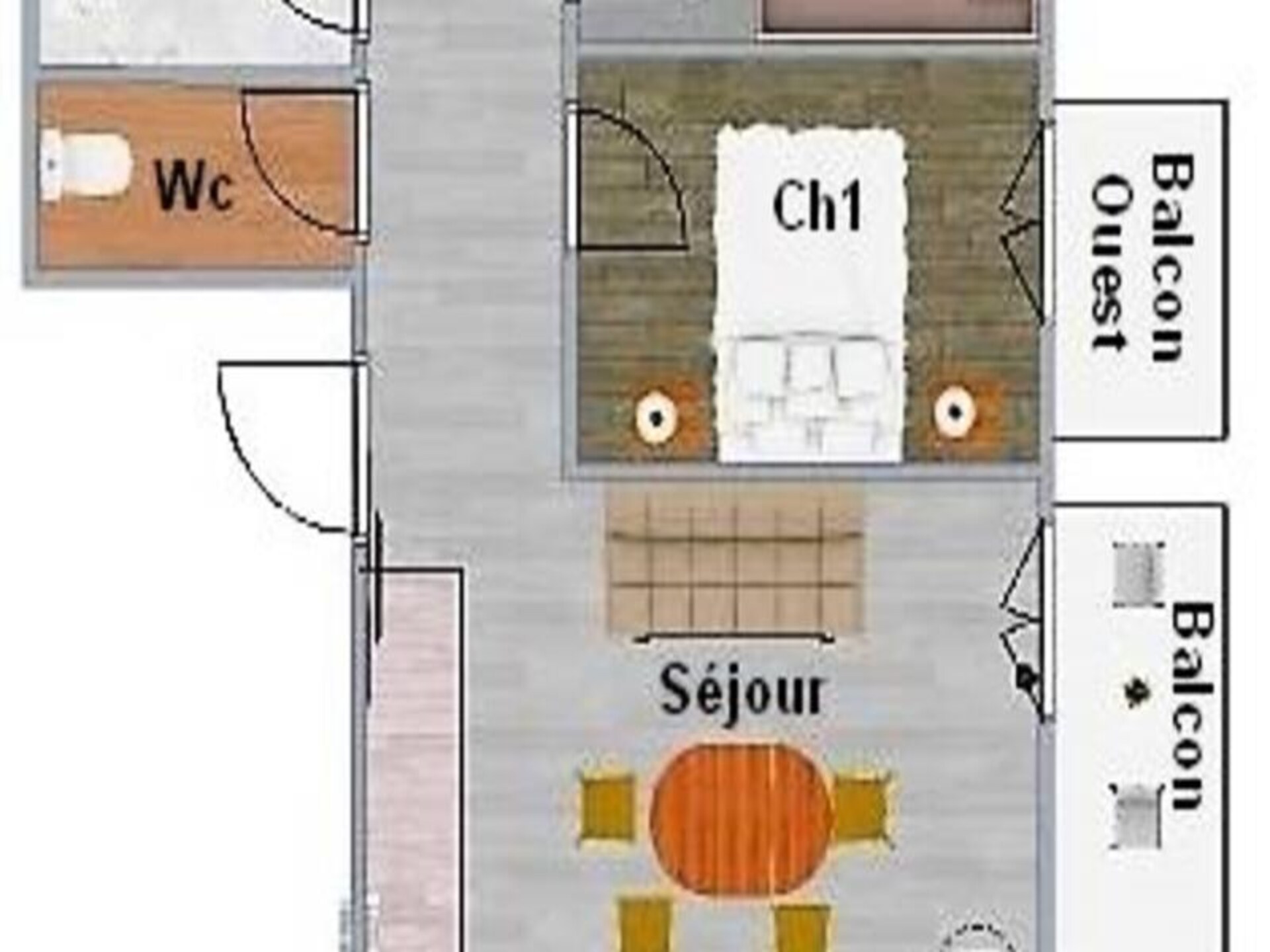 Ruim appartement met bergzicht in Bagneres De Luchon voor 7 personen - foto 18