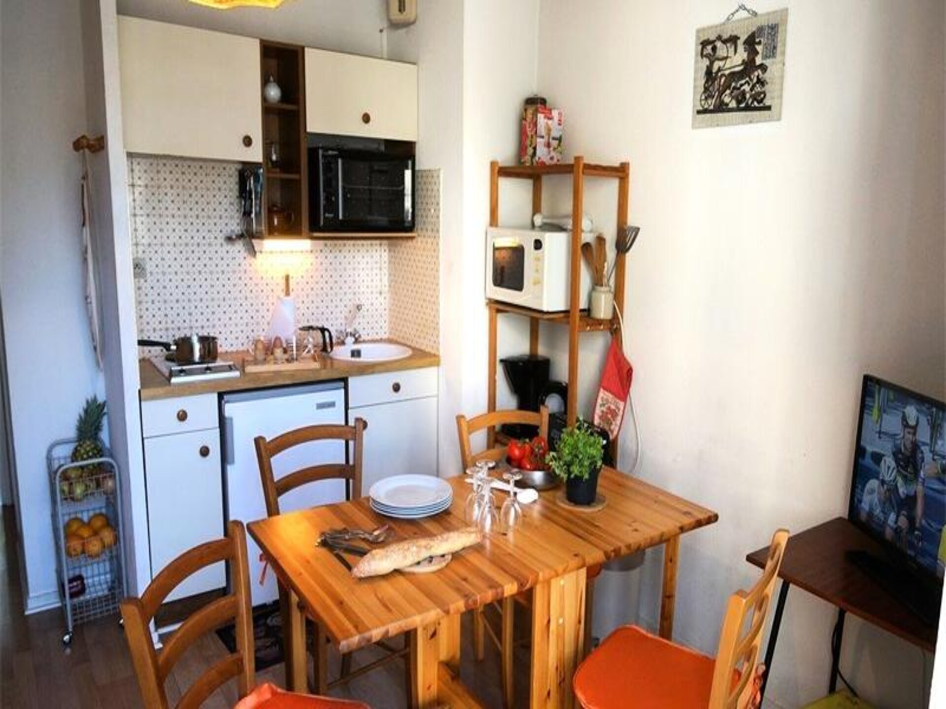 Zonnig appartement in Bagnères-de-Luchon met tuin op het zuiden - foto 11