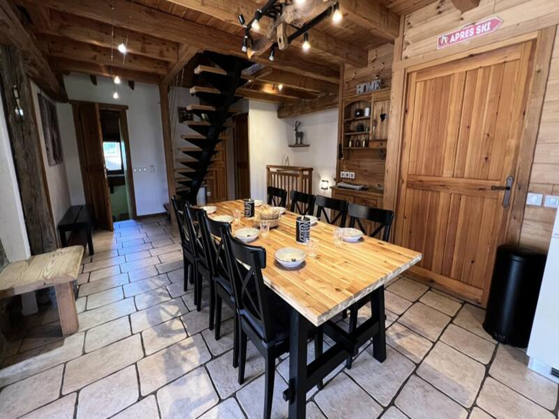Ruim chaletappartement voor 9 personen met bergzicht in Saint Chaffrey - foto 7