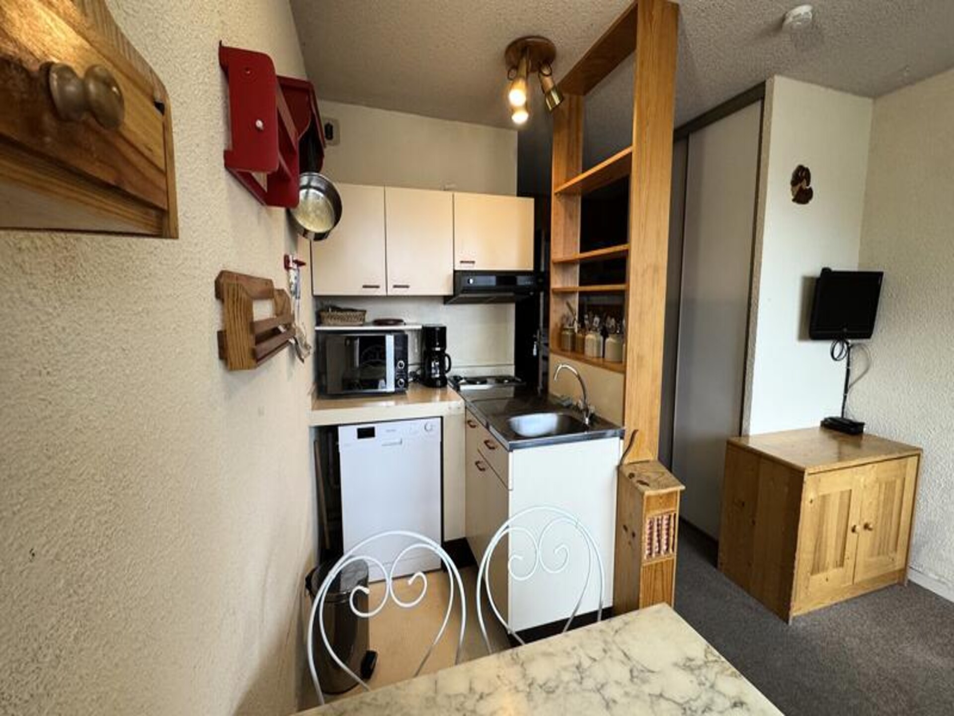 Knus appartement voor 4 aan voet skilift in St Chaffrey - foto 10