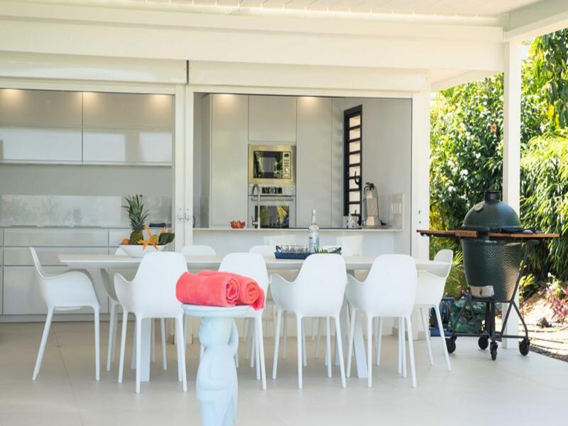 Villa Zyx: Luxe appartement met privézwembad en zeezicht bij Saint-François - foto 15