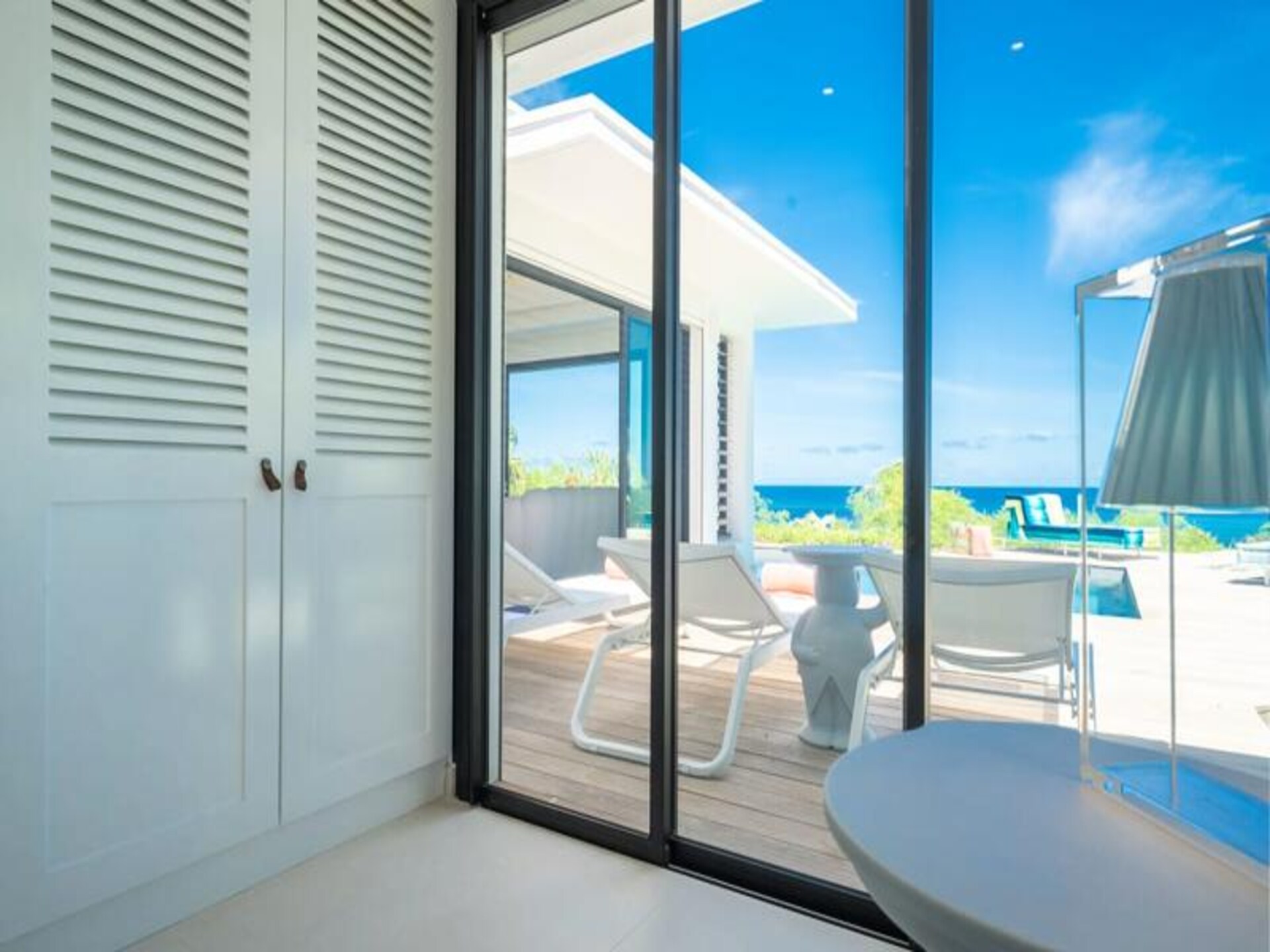 Villa Zyx: Luxe appartement met privézwembad en zeezicht bij Saint-François - foto 32