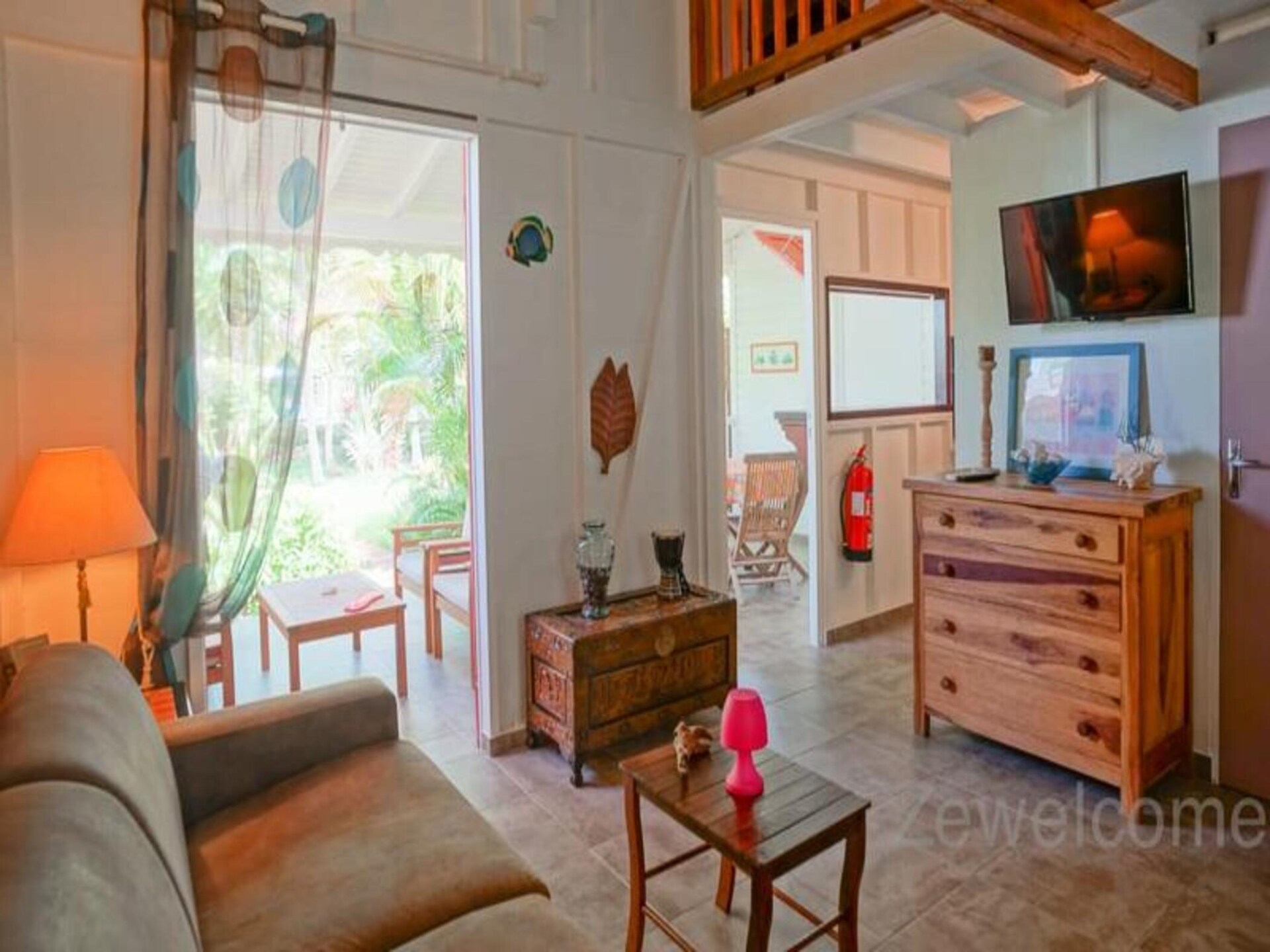 Creoolse bungalow met zwembad bij stranden Saint-François - foto 3