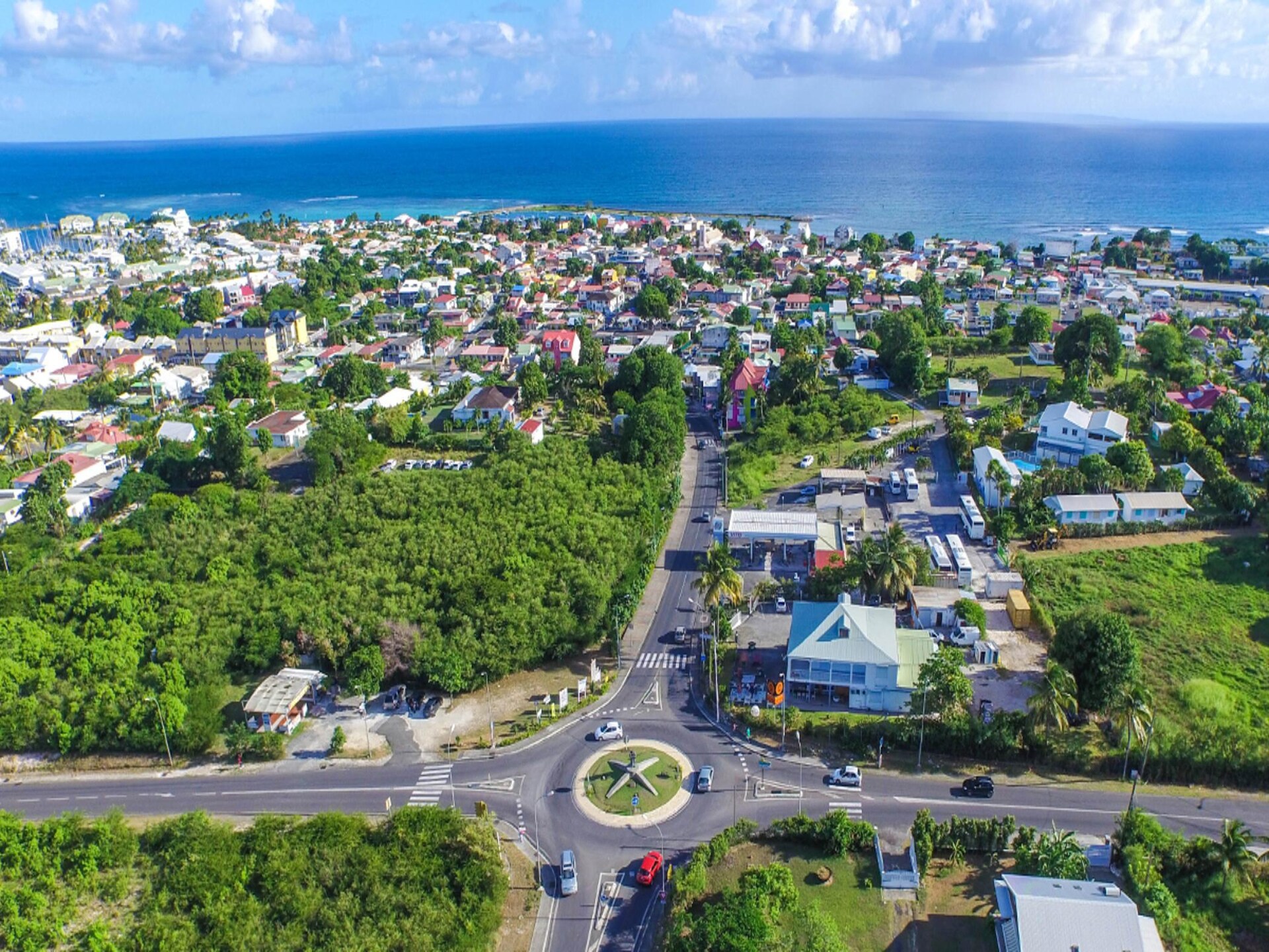 Creoolse bungalow met zwembad bij stranden Saint-François - foto 16