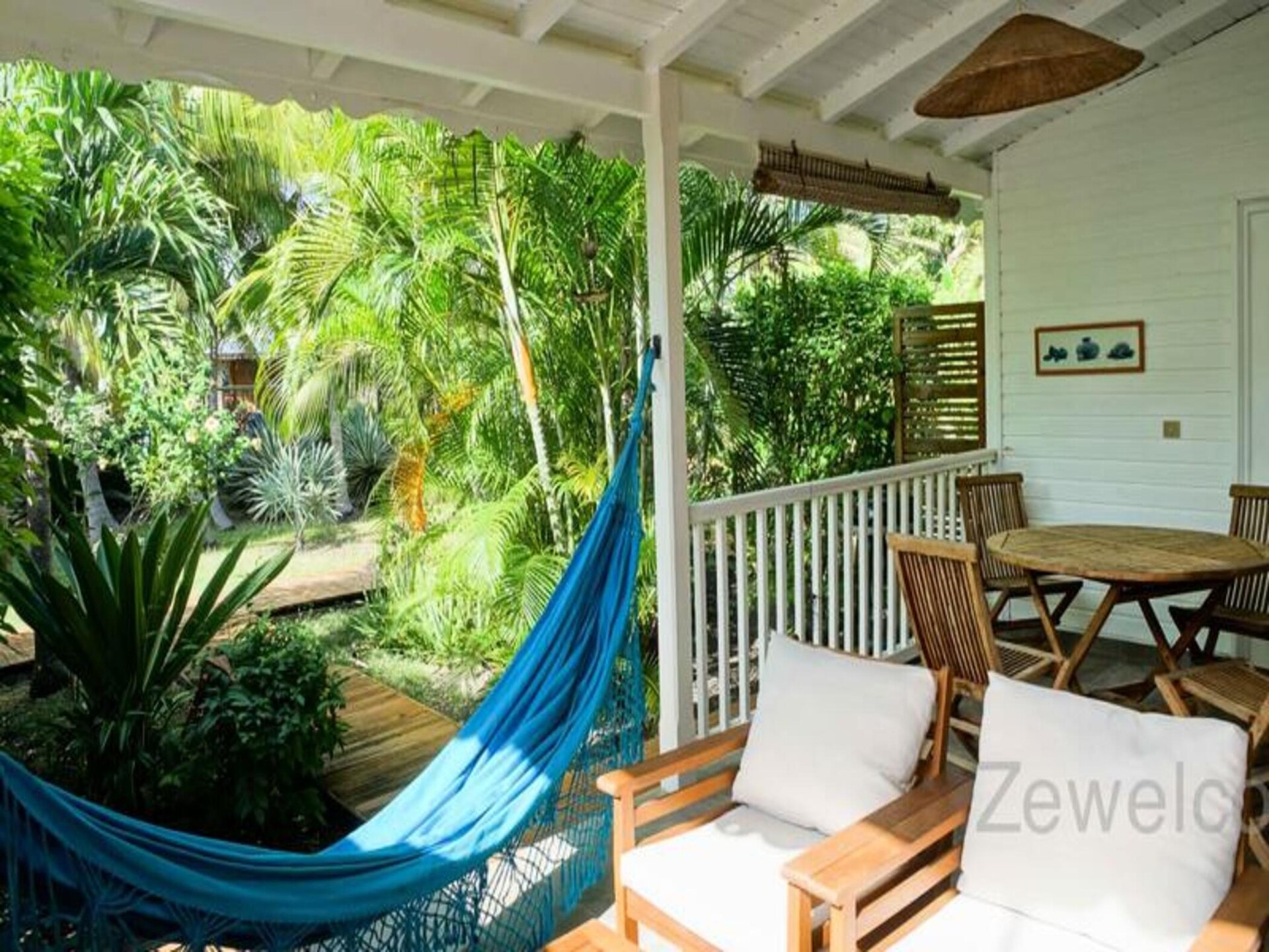 Lichte bungalow met tuin en airco nabij Saint-François - foto 12