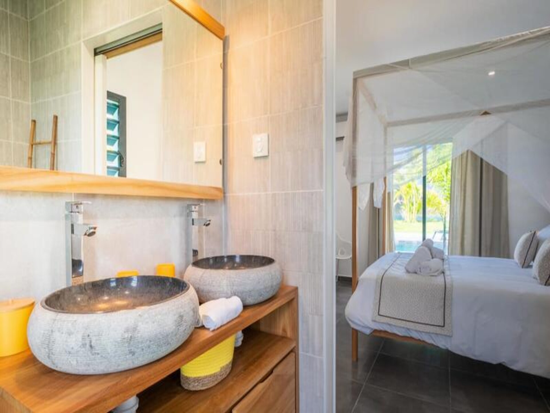 Ruim appartement voor 10 bij strand Saint-Francois, 4 slaapkamers - foto 24