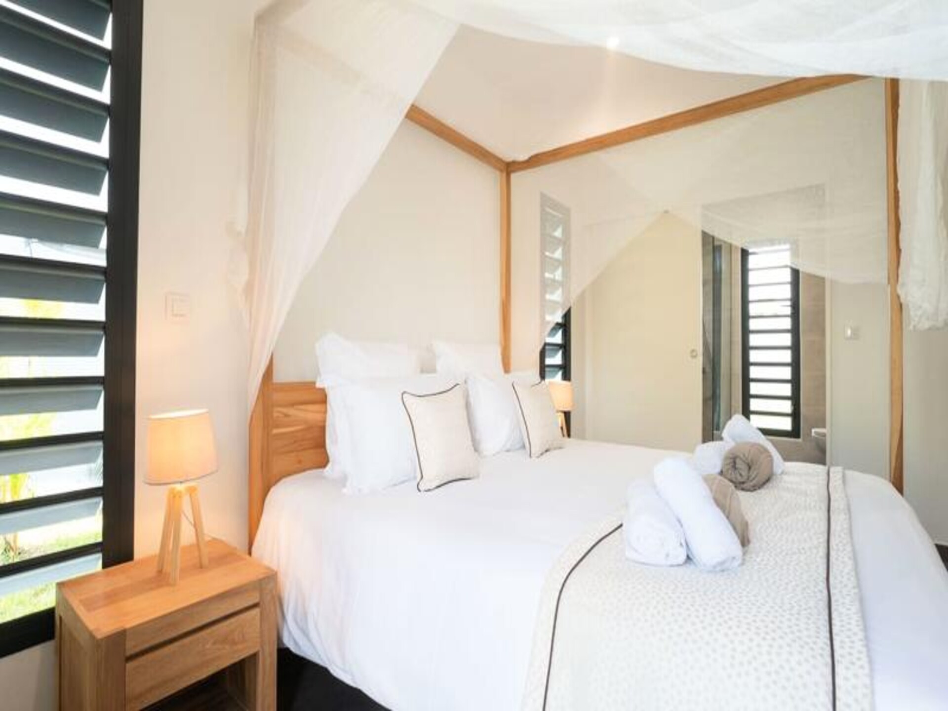 Ruim appartement voor 10 bij strand Saint-Francois, 4 slaapkamers - foto 26