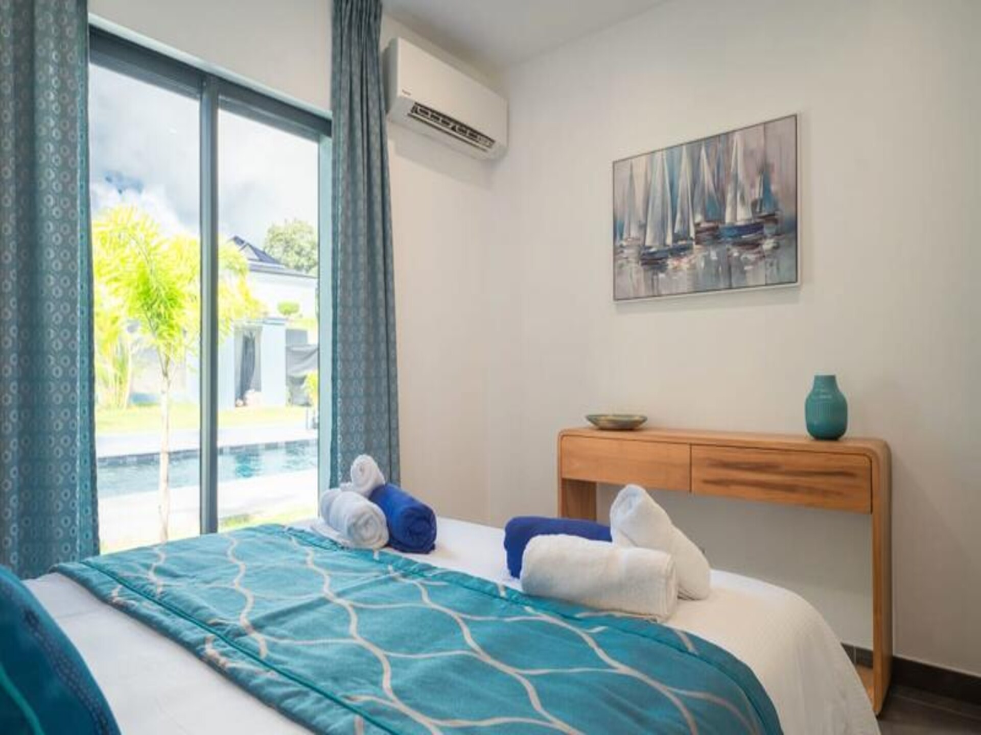 Ruim appartement voor 10 bij strand Saint-Francois, 4 slaapkamers - foto 28