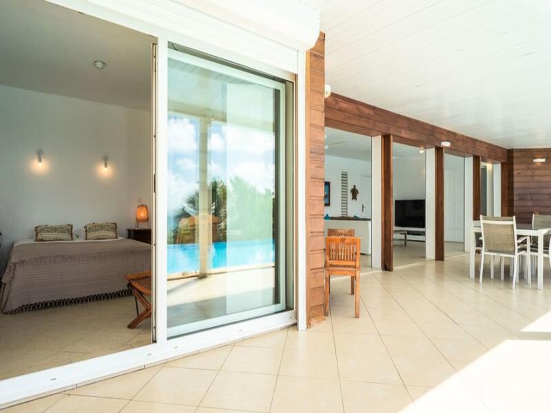 Villa Nora: Luxe appartement voor 8 in Saint-François met privézwembad - foto 13