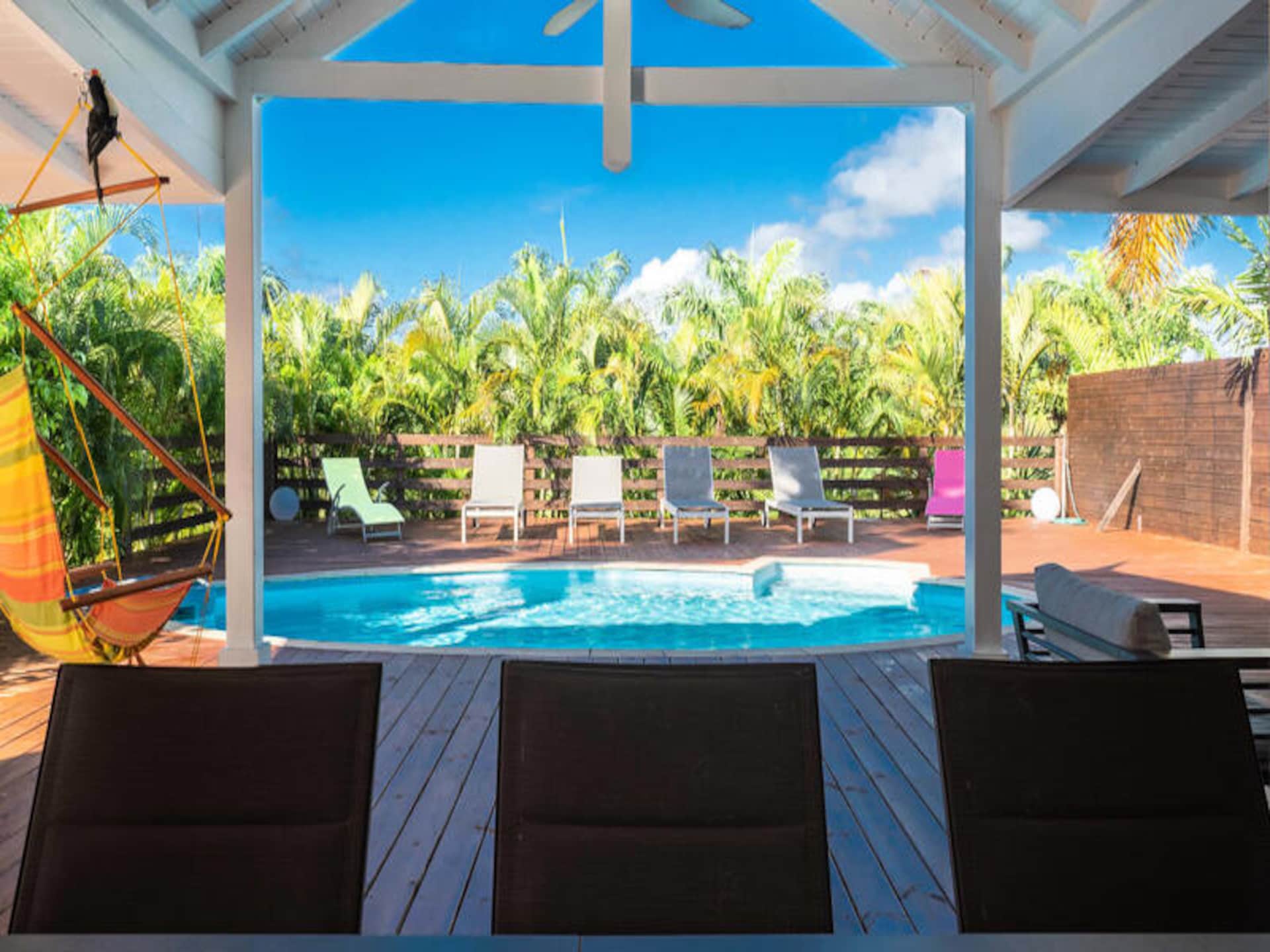 Luxe villa La Palmeraie met airco, nabij strand Saint-Francois - foto 4
