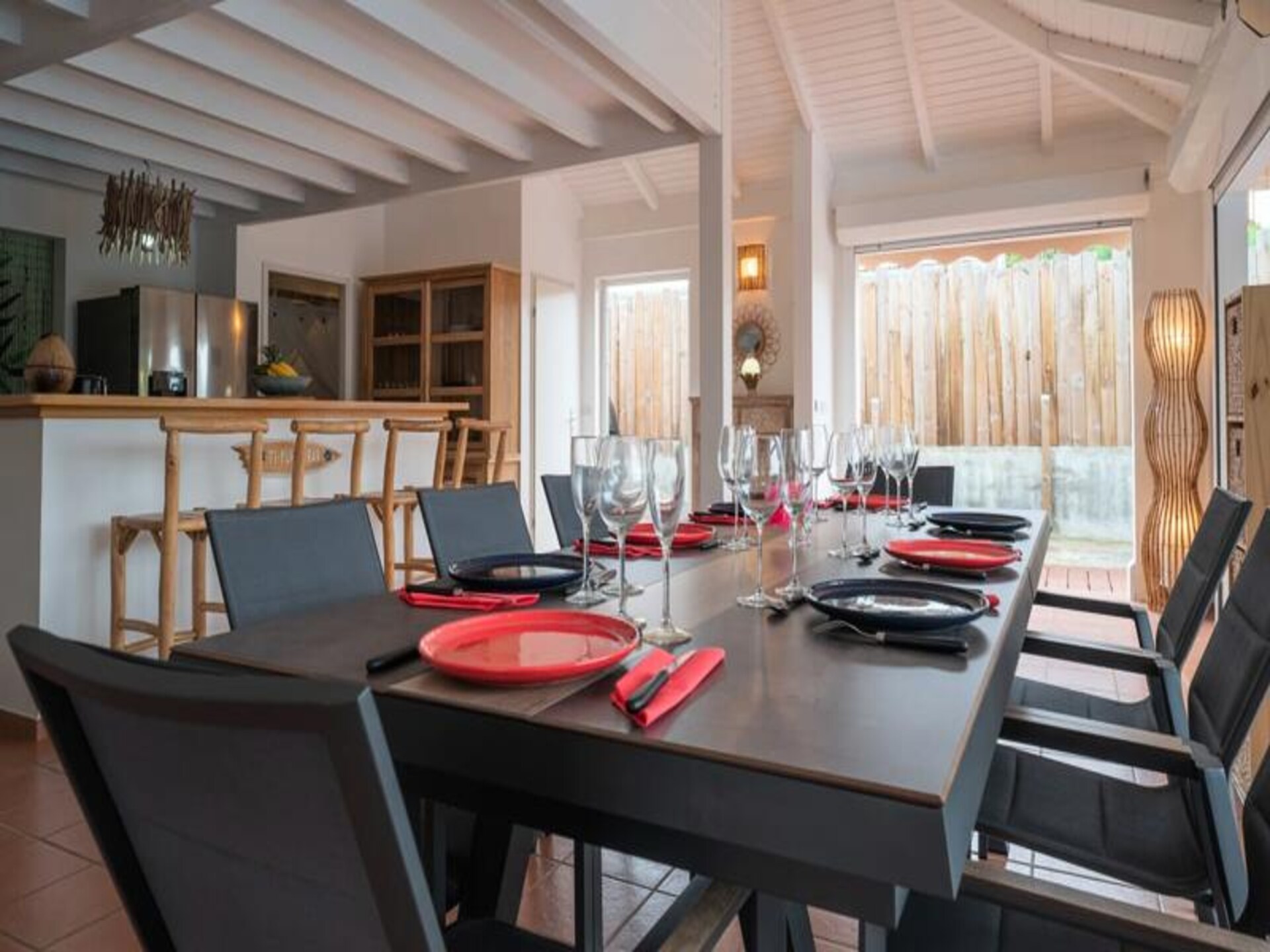 Luxe villa La Palmeraie met airco, nabij strand Saint-Francois - foto 8
