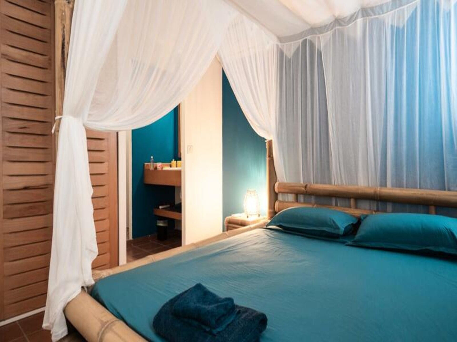 Luxe villa La Palmeraie met airco, nabij strand Saint-Francois - foto 15