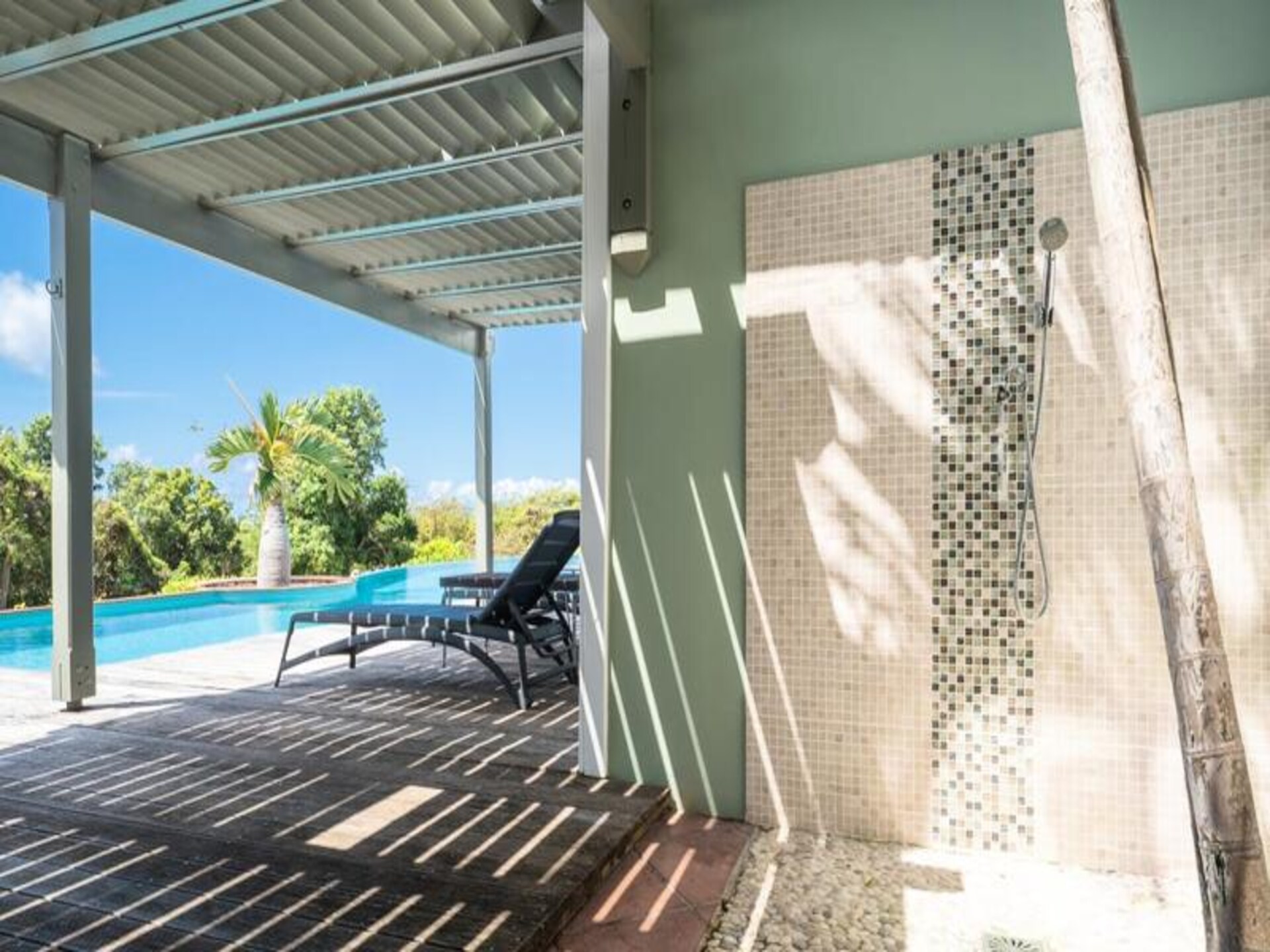 Villa Karukera: Ruim vakantiehuis met privézwembad en zeezicht in Saint-François - foto 13