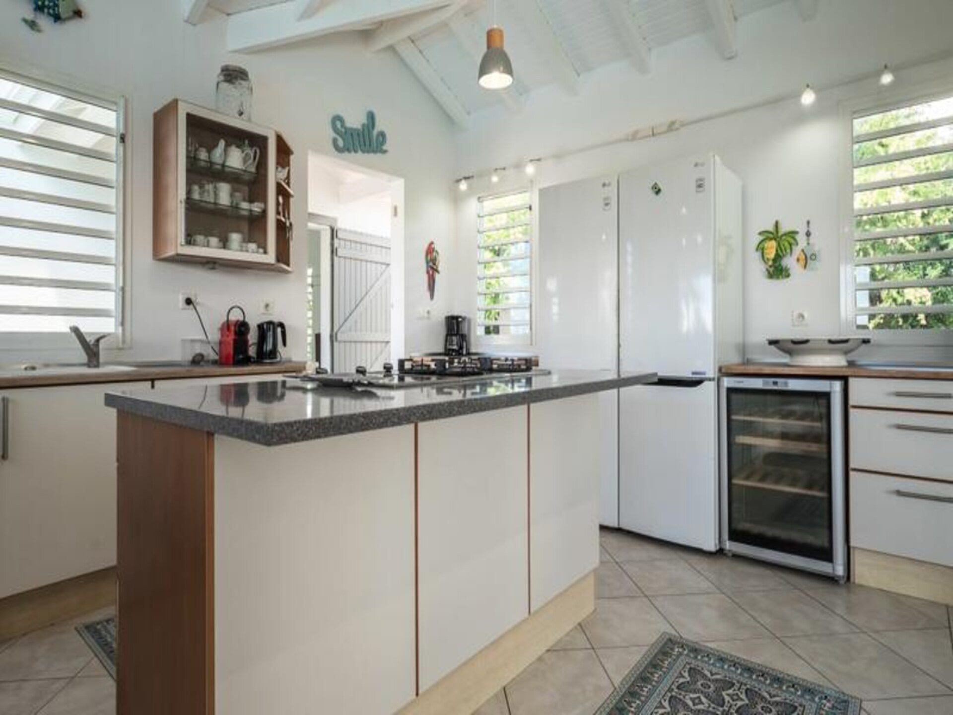 Villa Karukera: Ruim vakantiehuis met privézwembad en zeezicht in Saint-François - foto 16
