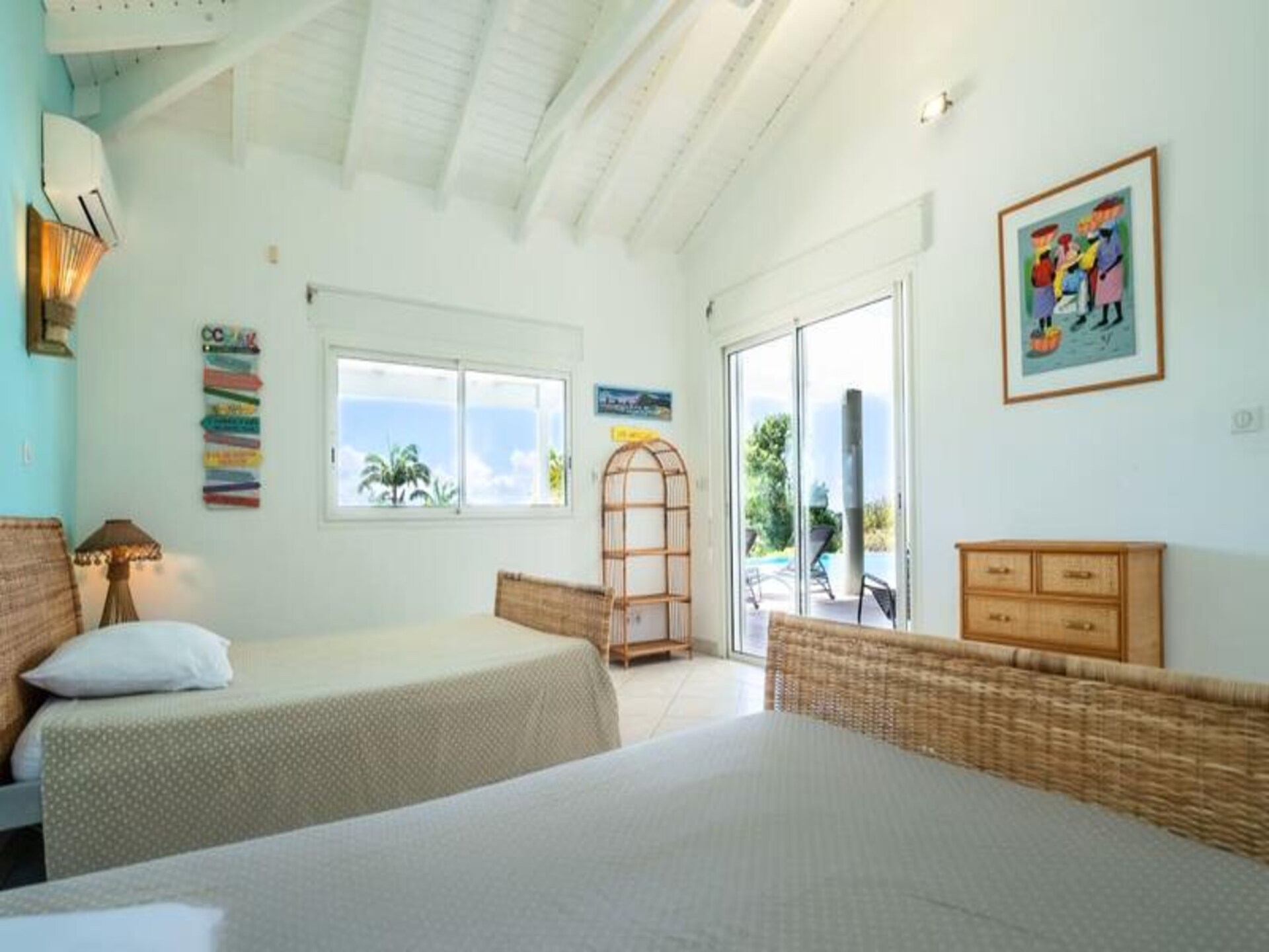 Villa Karukera: Ruim vakantiehuis met privézwembad en zeezicht in Saint-François - foto 36