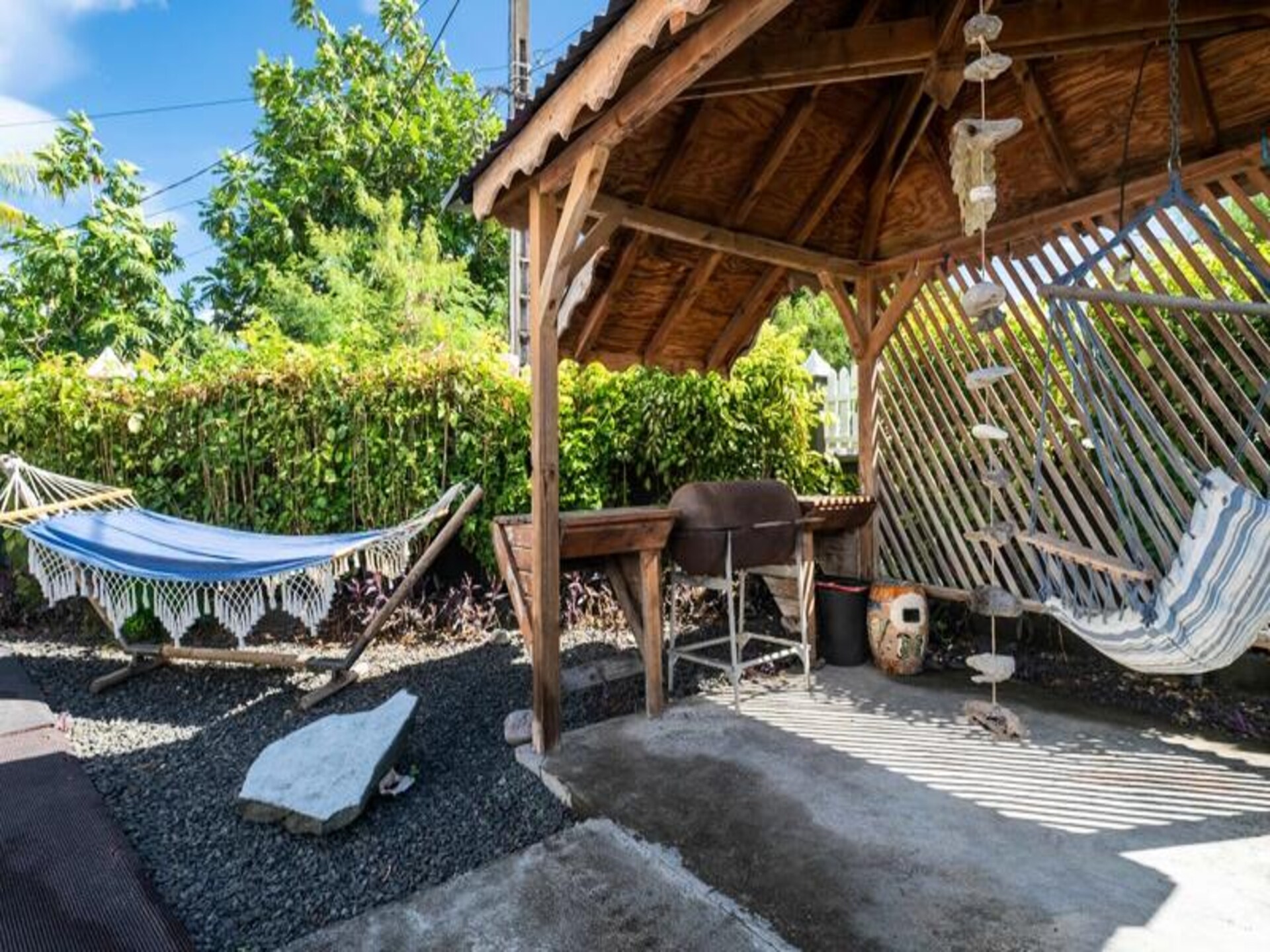 Authentieke Creoolse villa met jacuzzi nabij strand Saint-François - foto 2