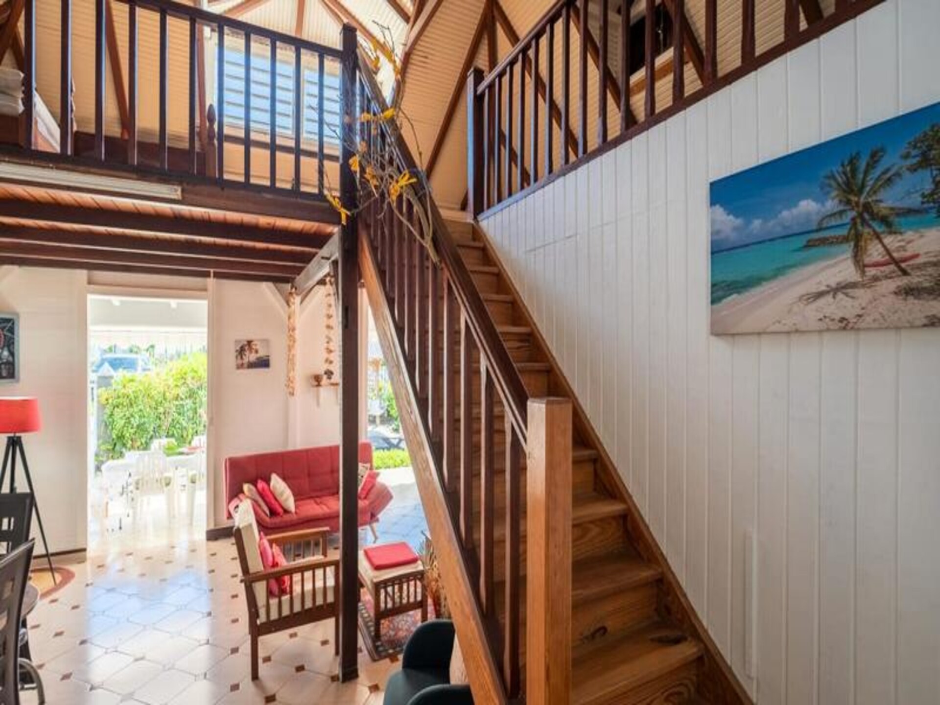 Authentieke Creoolse villa met jacuzzi nabij strand Saint-François - foto 11