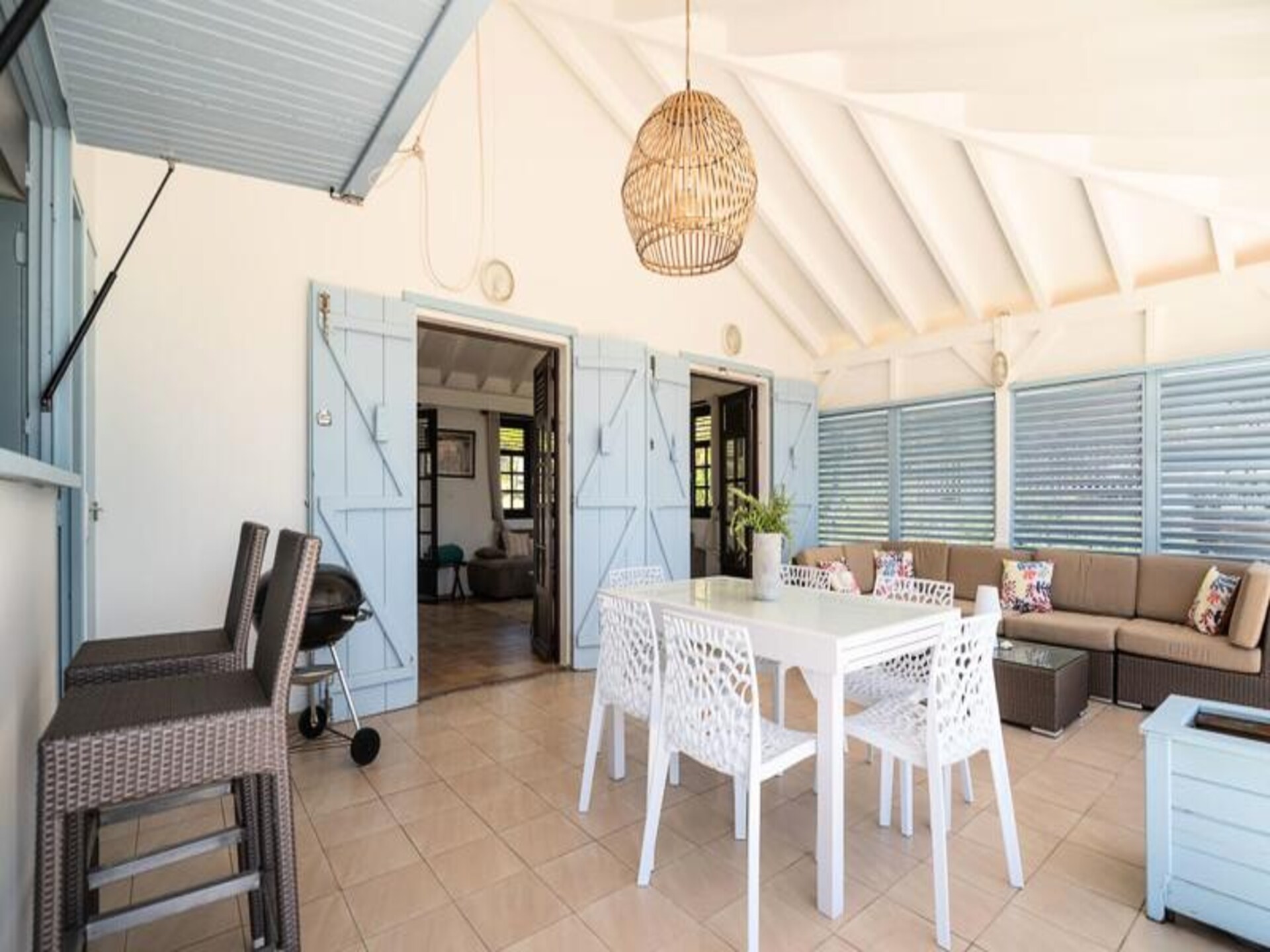 Villa Blue Horizon: Creools appartement met zeezicht in Saint-François, Guadeloupe - foto 15