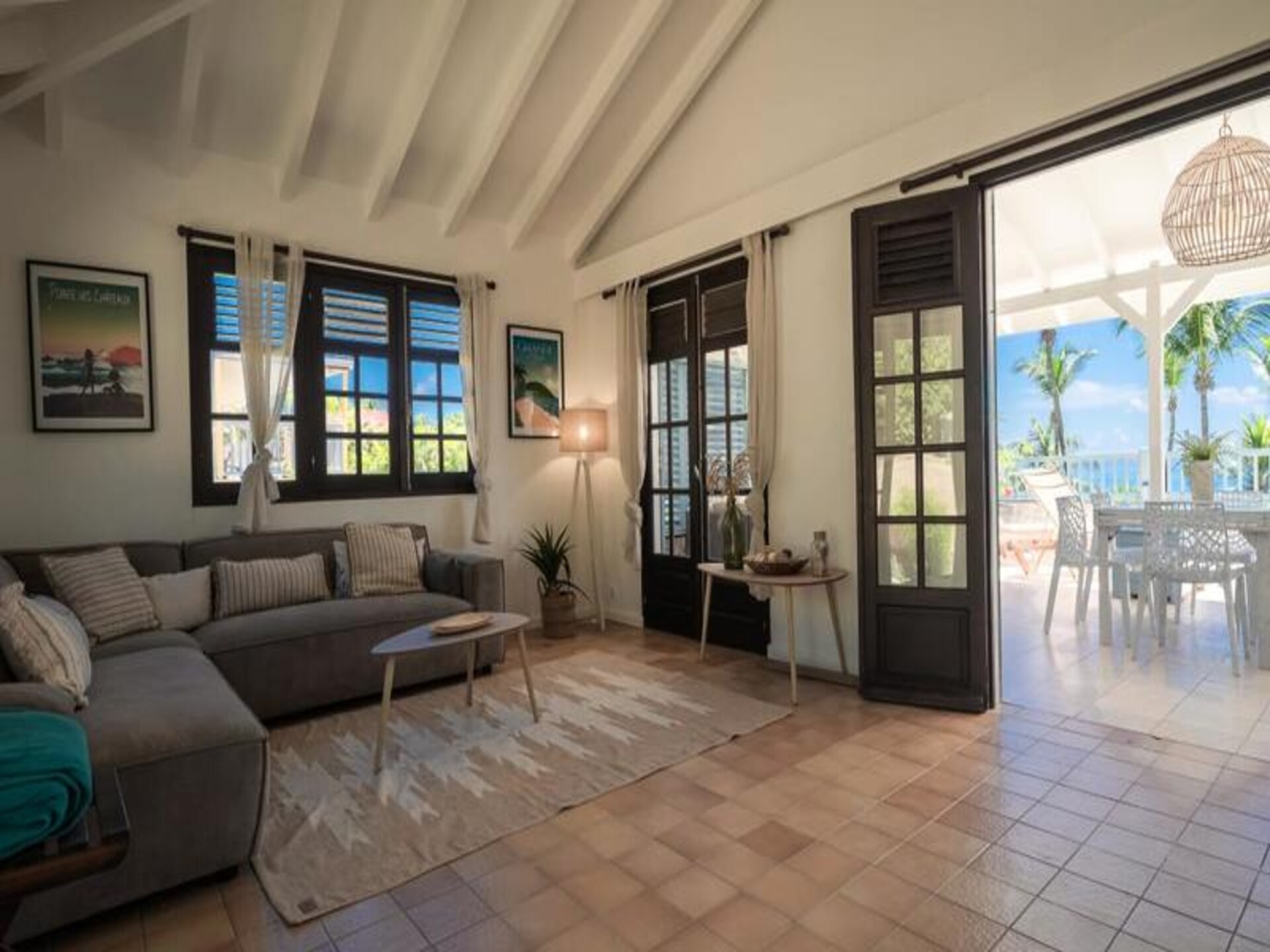 Villa Blue Horizon: Creools appartement met zeezicht in Saint-François, Guadeloupe - foto 18