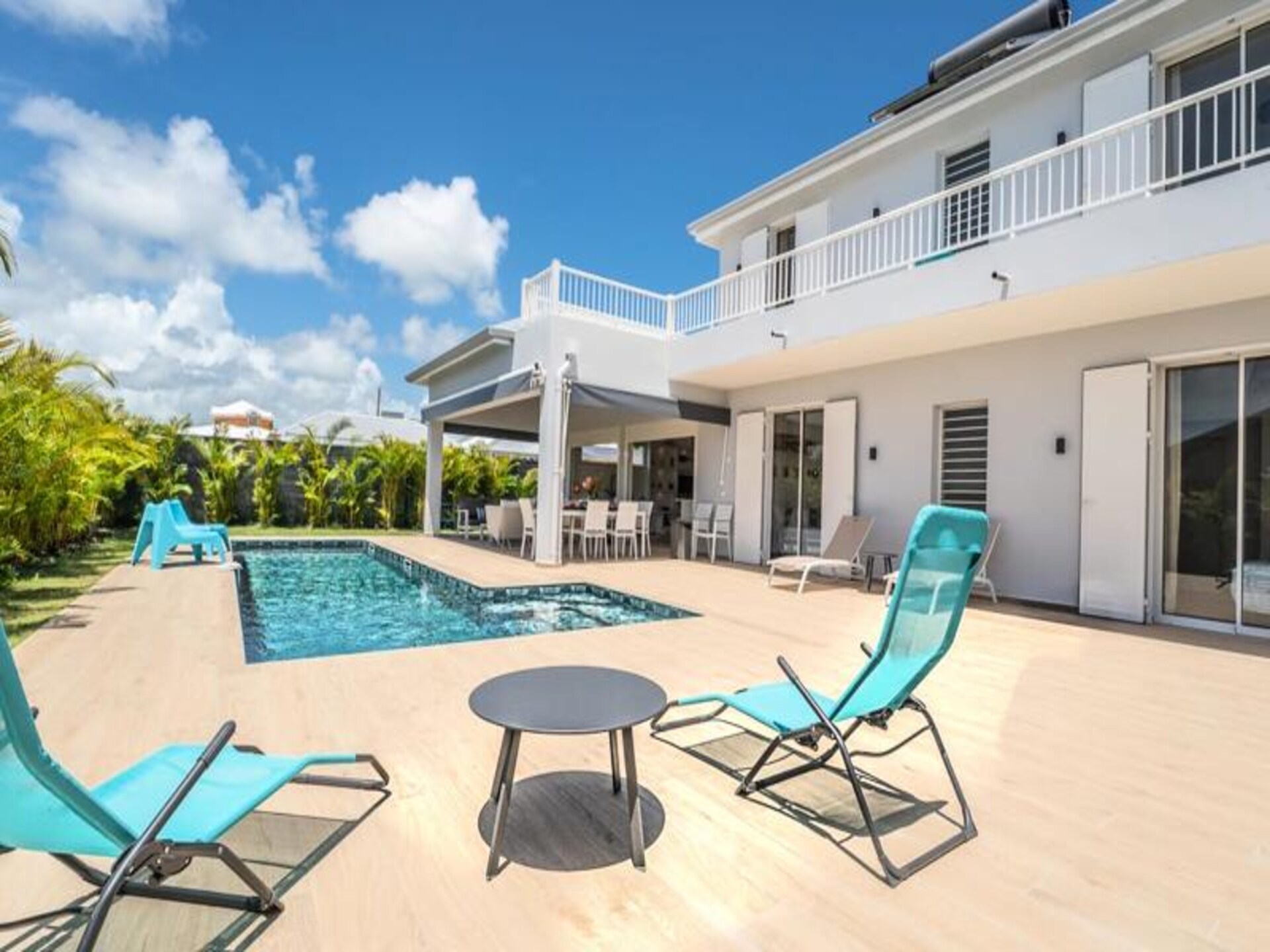 Luxe appartement in Saint-François met 4 slaapkamers, tuin en airco - foto 6