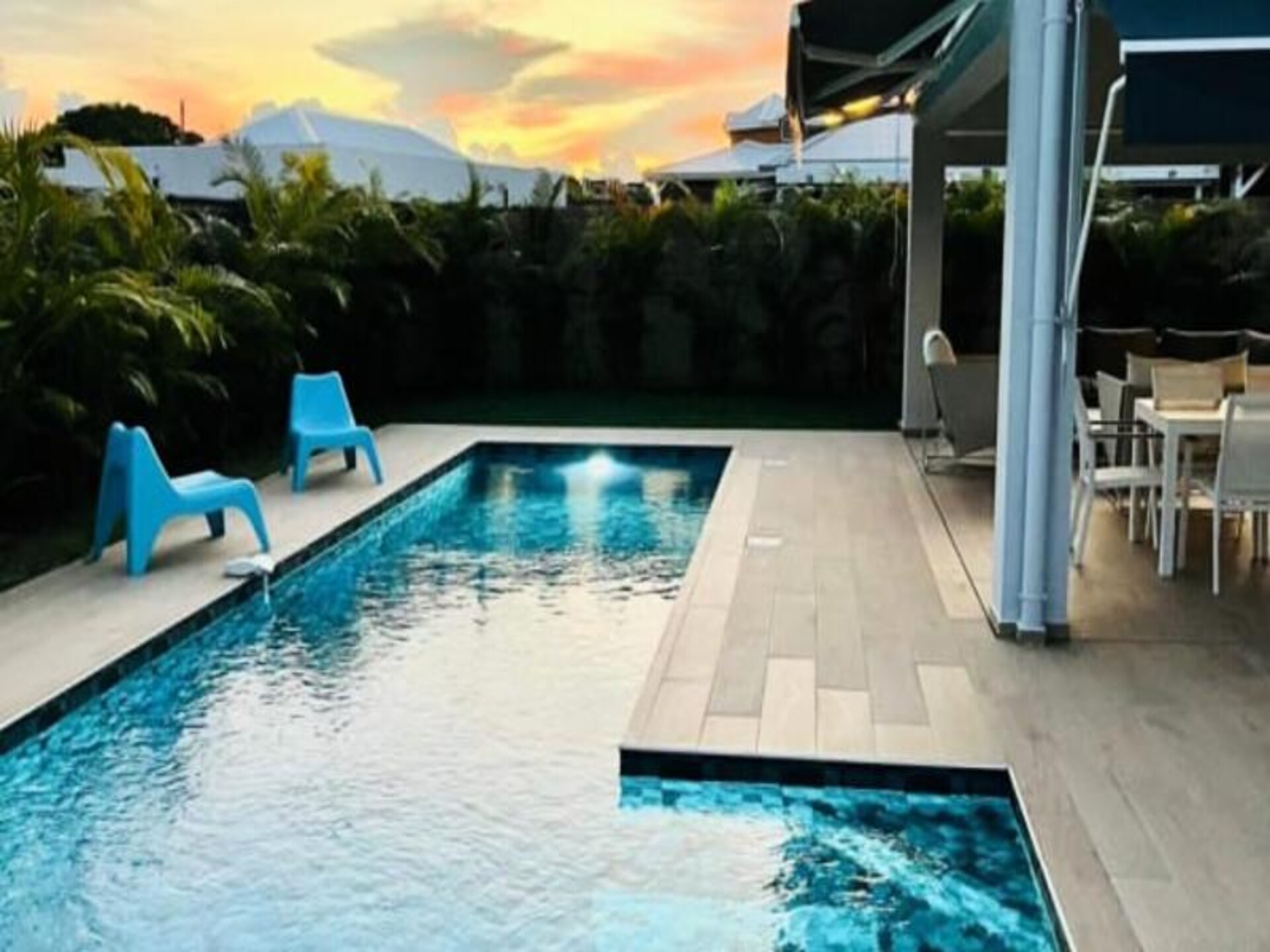Luxe appartement in Saint-François met 4 slaapkamers, tuin en airco - foto 10