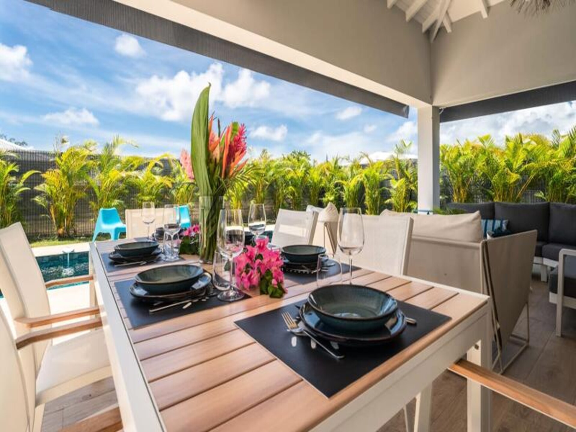 Luxe appartement in Saint-François met 4 slaapkamers, tuin en airco - foto 18