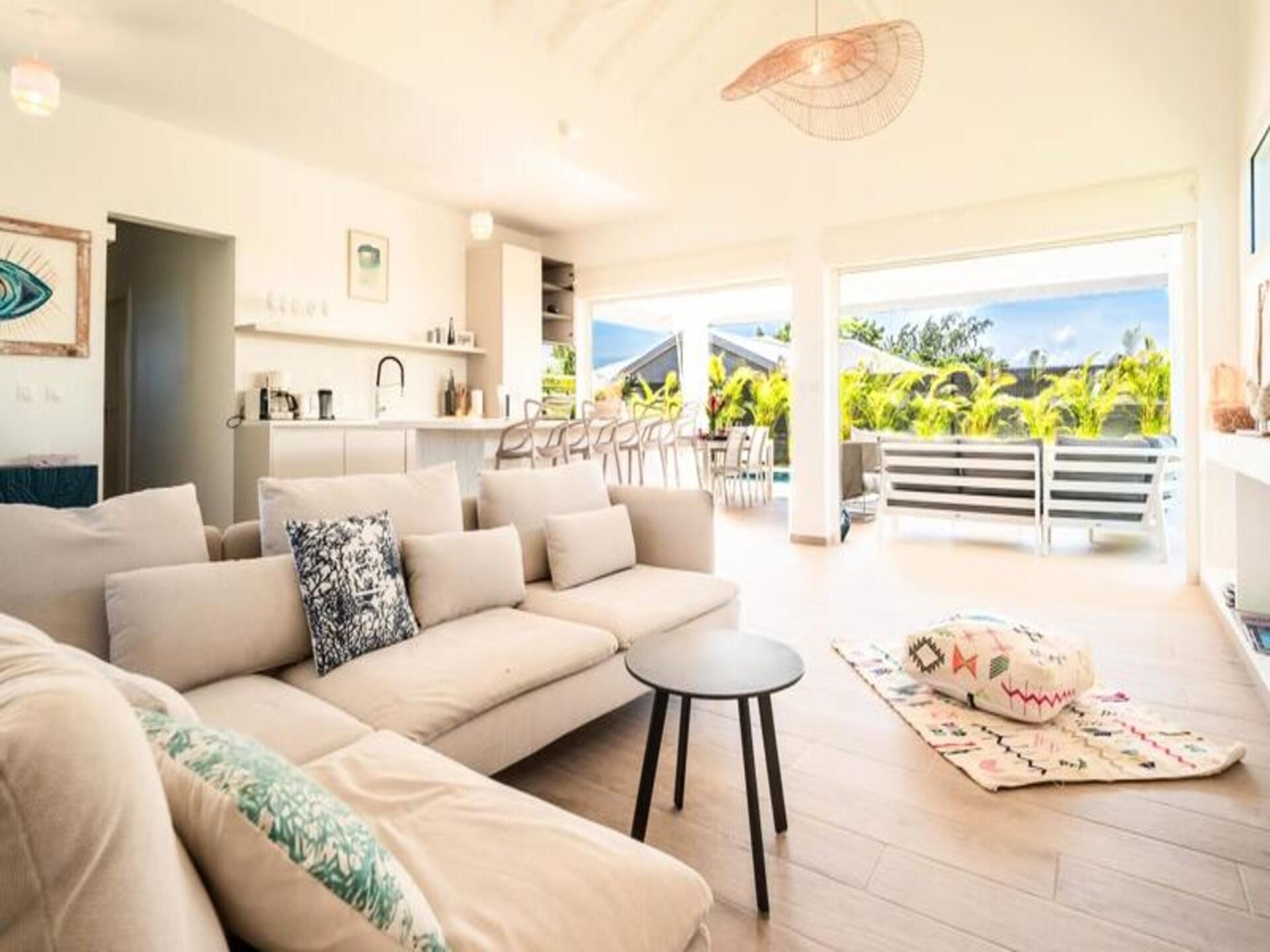 Luxe appartement in Saint-François met 4 slaapkamers, tuin en airco - foto 20