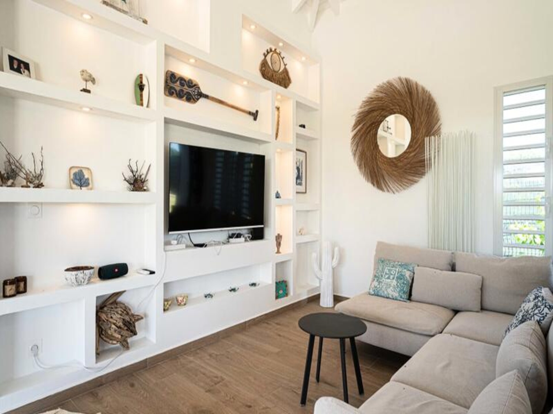 Luxe appartement in Saint-François met 4 slaapkamers, tuin en airco - foto 24