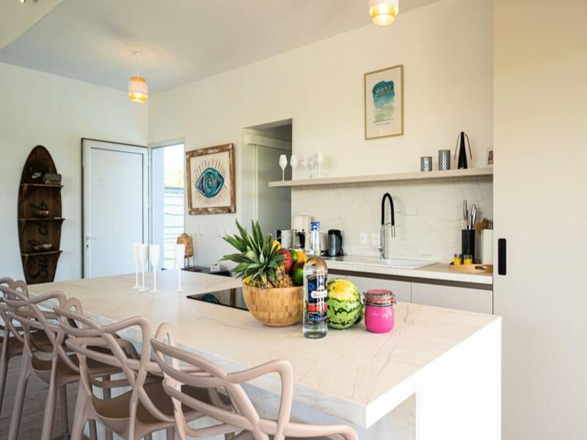 Luxe appartement in Saint-François met 4 slaapkamers, tuin en airco - foto 26