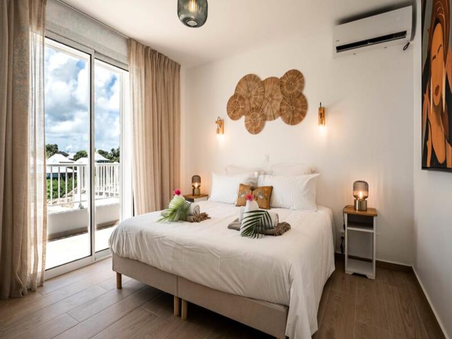Luxe appartement in Saint-François met 4 slaapkamers, tuin en airco - foto 32