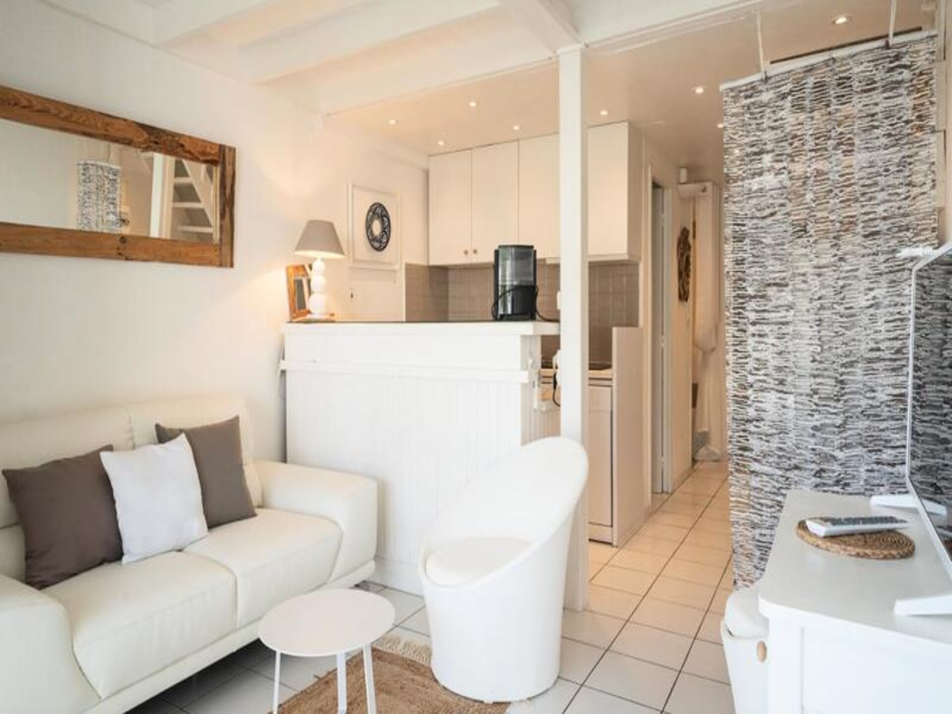 Licht appartement aan jachthaven Saint-François met zwembaden - foto 6