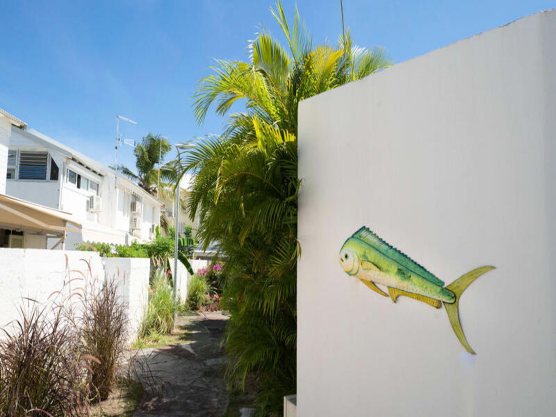 Licht appartement aan jachthaven Saint-François met zwembaden - foto 26