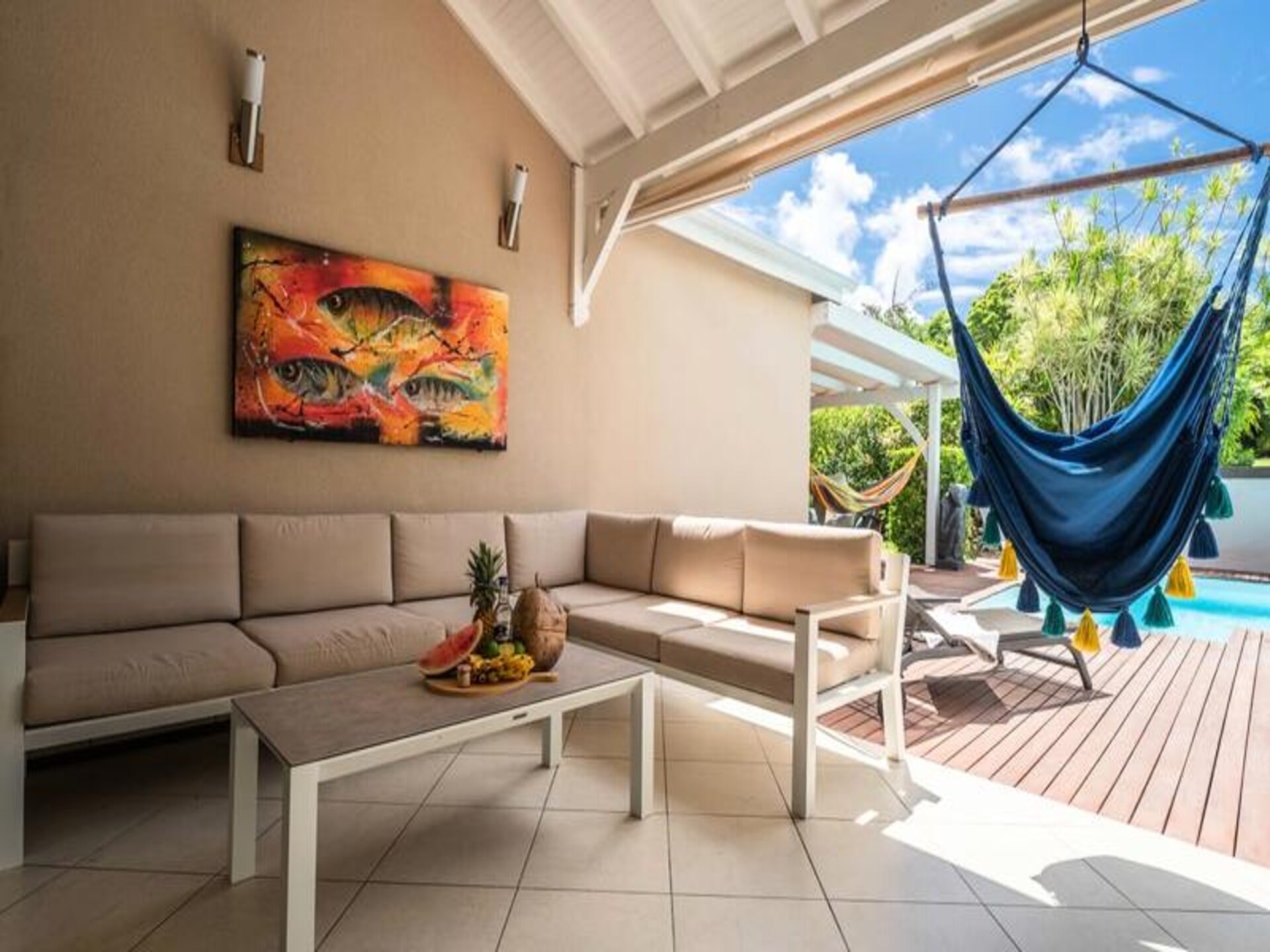Luxe villa met privézwembad en jacuzzi op loopafstand van strand Saint-François - foto 15