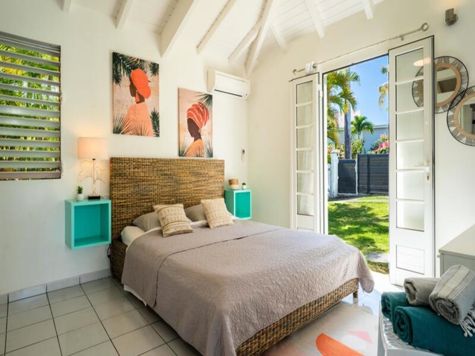 Intieme bungalow met privézwembad op 5 minuten van strand en centrum Saint-François - foto 4