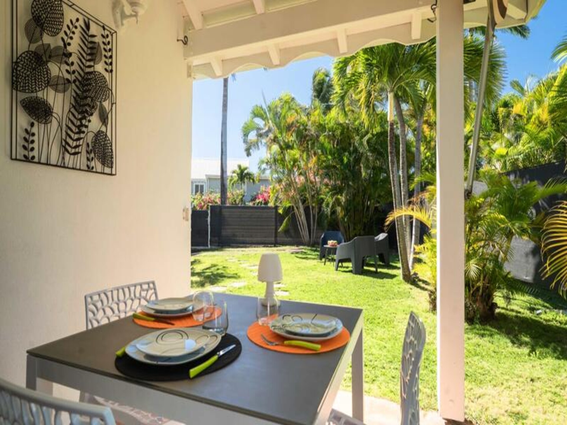Intieme bungalow met privézwembad op 5 minuten van strand en centrum Saint-François - foto 17
