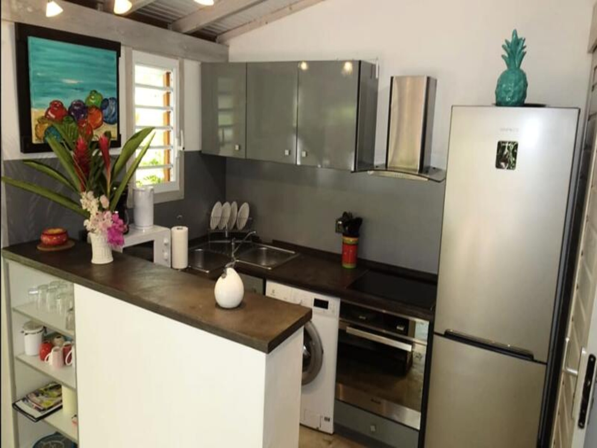 Sfeervol appartement met tuin in Saint François, vlakbij het strand - foto 9