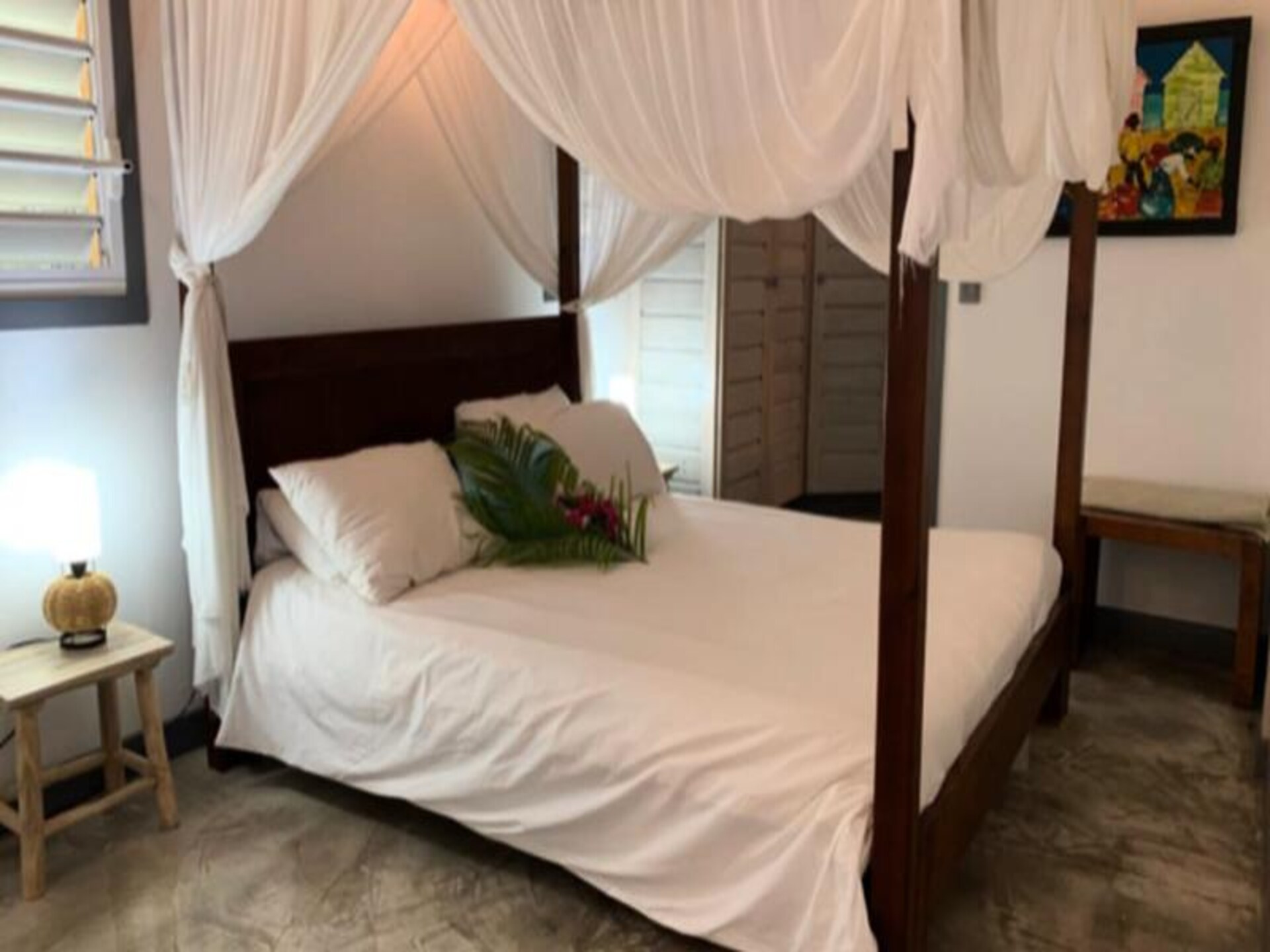 Sfeervol appartement met tuin in Saint François, vlakbij het strand - foto 11