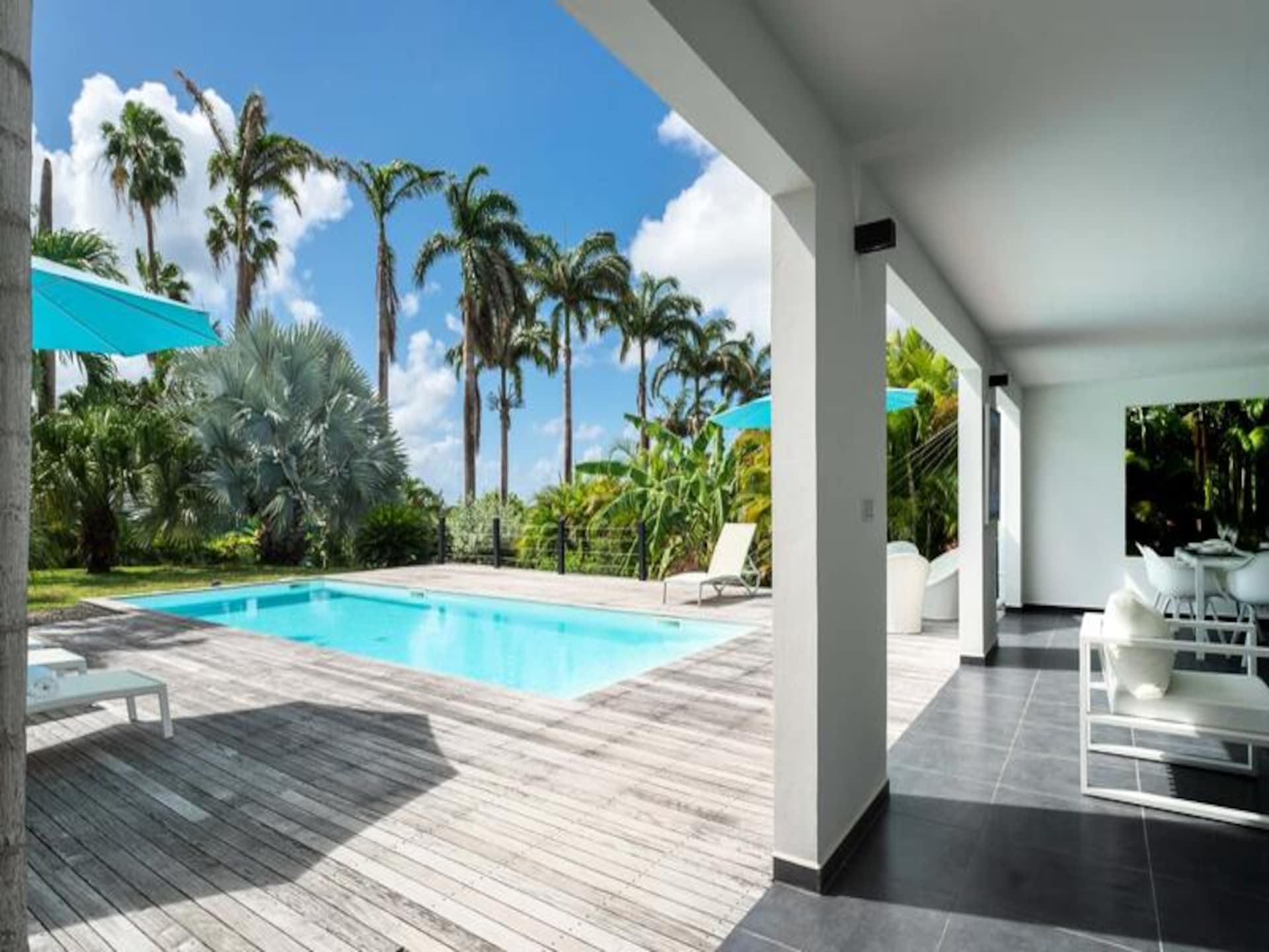 Villa Rosa: luxe appartement met zwembad in Saint-François, Guadeloupe - foto 3