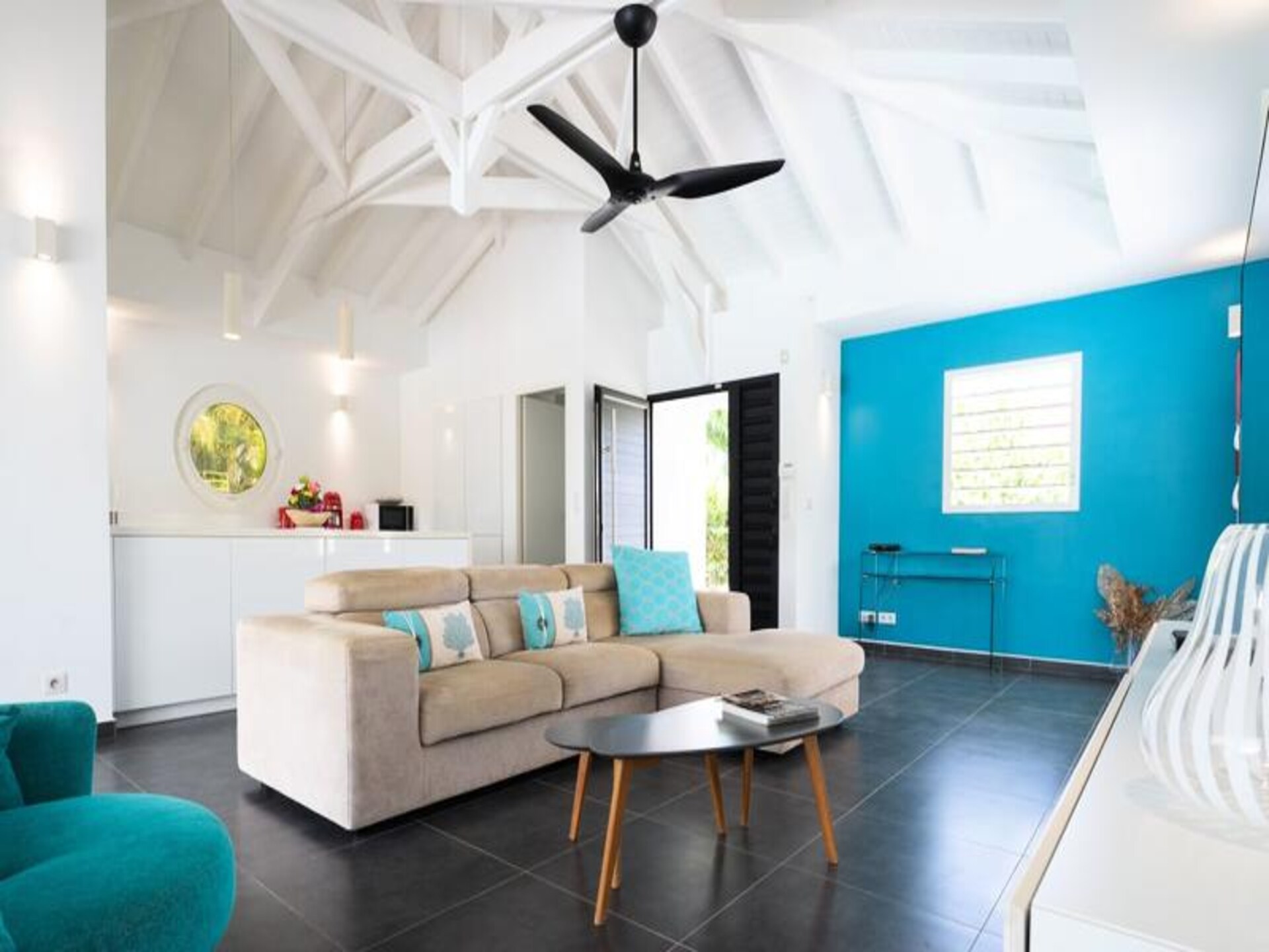 Villa Rosa: luxe appartement met zwembad in Saint-François, Guadeloupe - foto 7